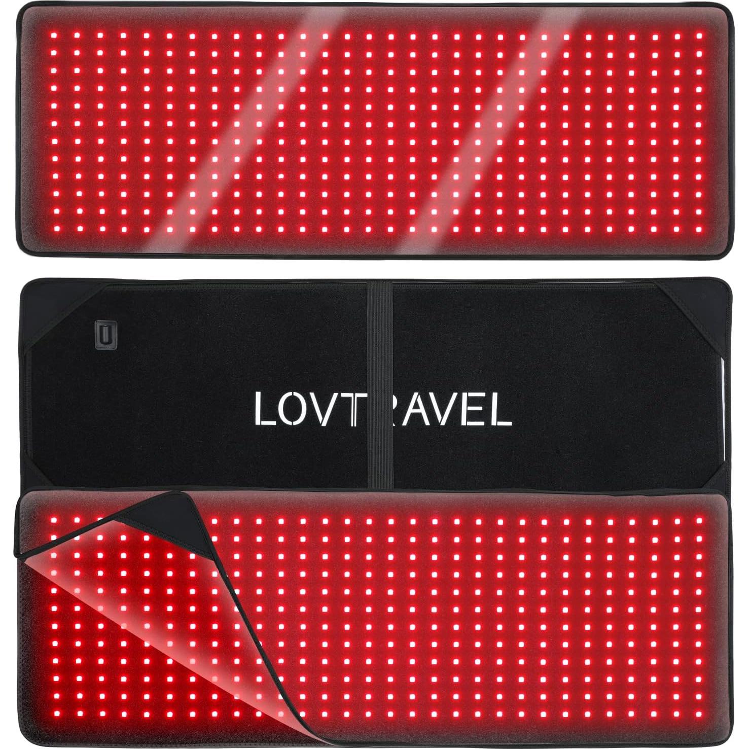 Almohadilla Terapia Luz Roja LOVTRAVEL 81x30cm 50W