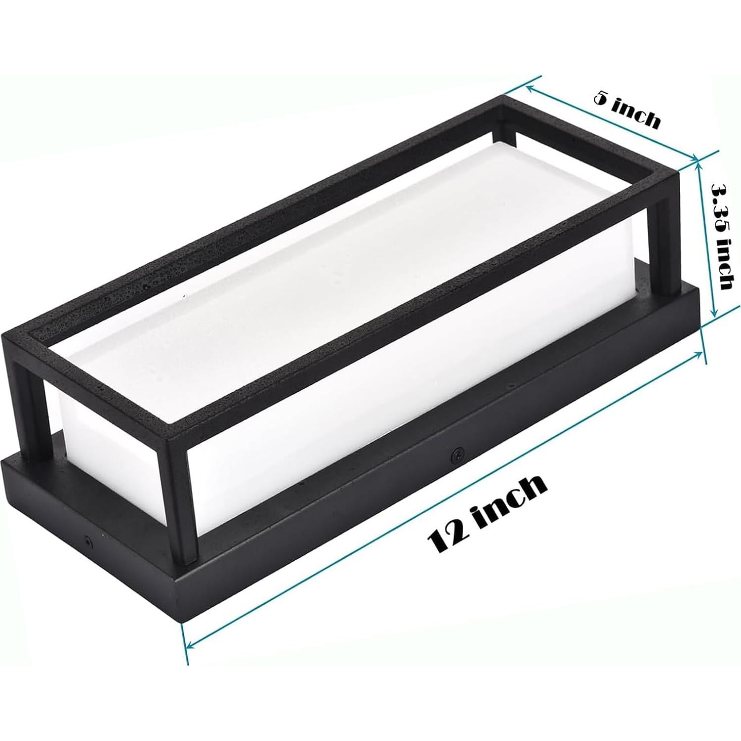 Aplique de Pared LED iYogaled RGB 18W IP65 Control Tuya