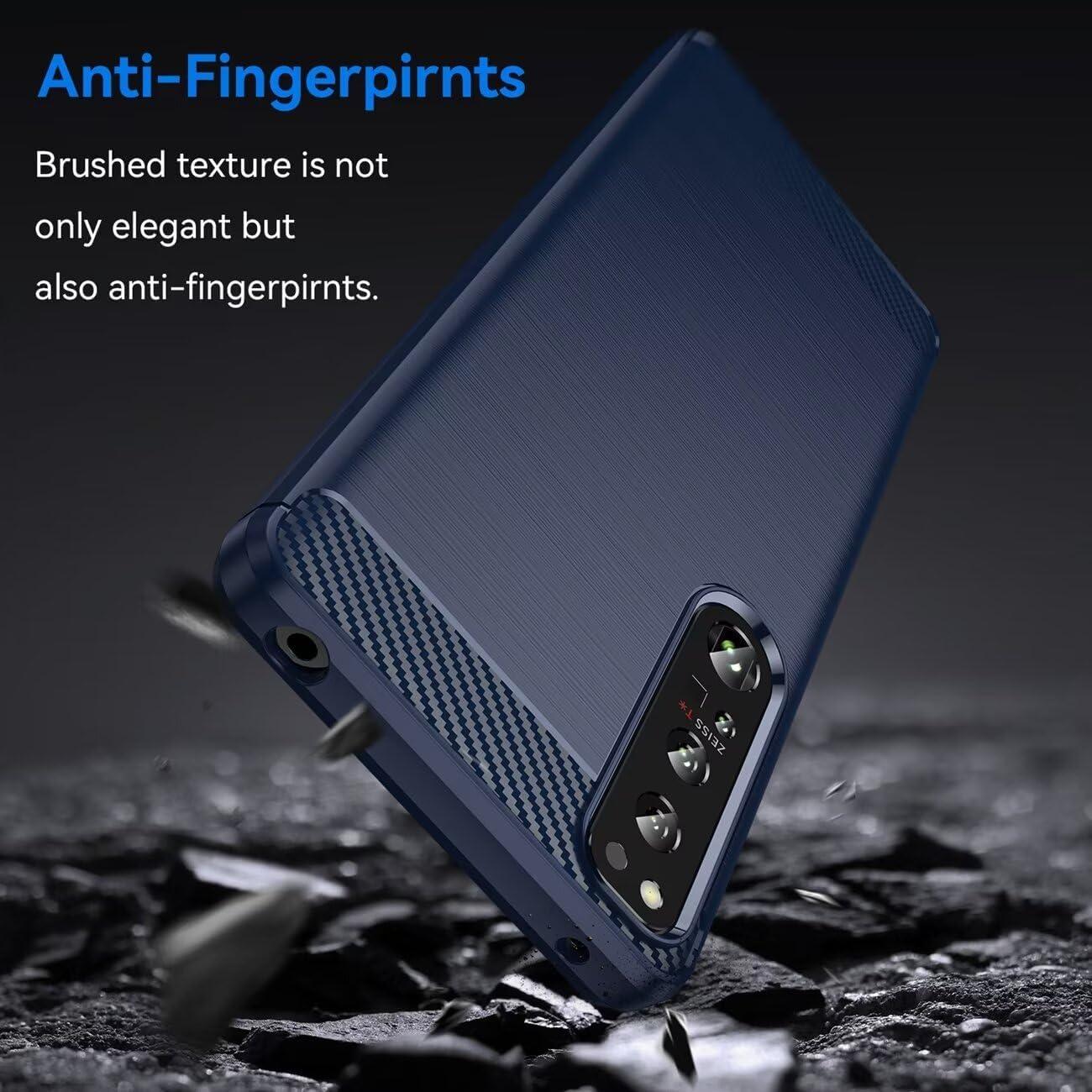 Funda delgada TPU para Sony Xperia 1 IV 5G - Azul