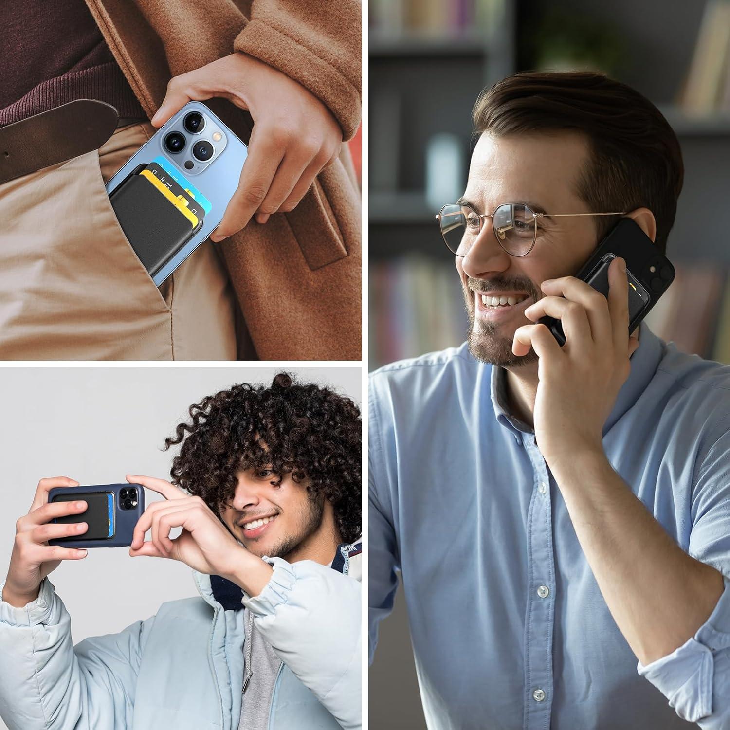 Soporte Adhesivo para Tarjetas ZoyiNsgu Rosa Claro - 4 Tarjetas