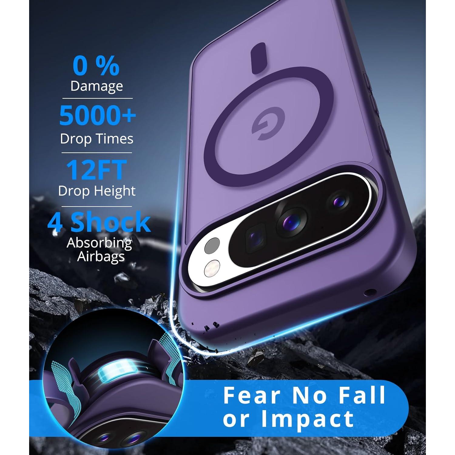 Funda Magnética para Google Pixel 10/10 Pro - Vansdon, Púrpura