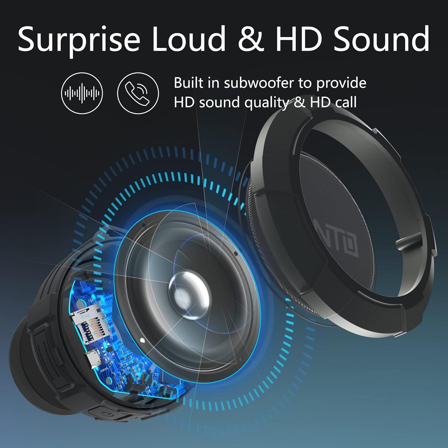 Altavoz Bluetooth MANTO Cuckoo IPX5 Impermeable 12H Batería