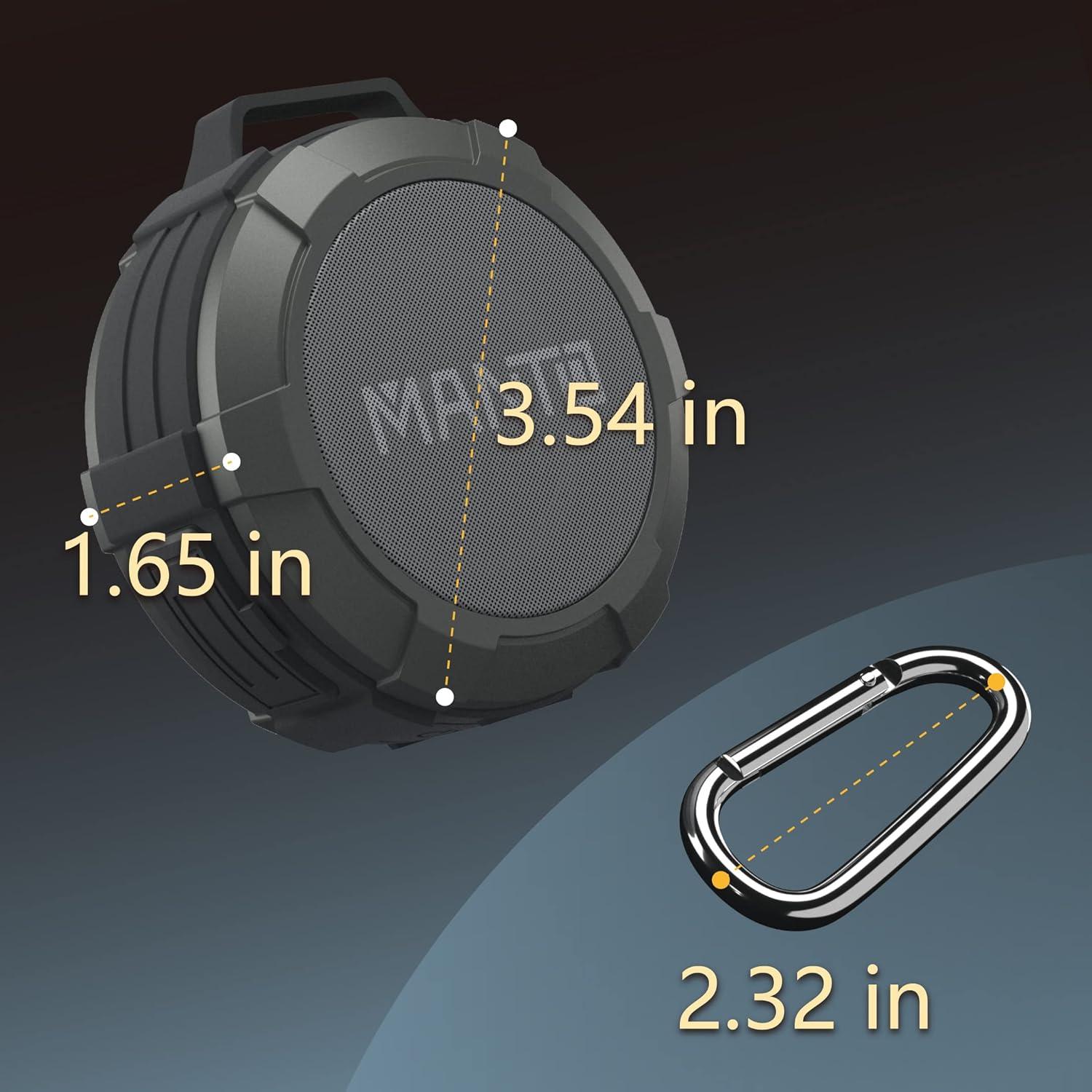 Altavoz Bluetooth MANTO Cuckoo IPX5 Impermeable 12H Batería