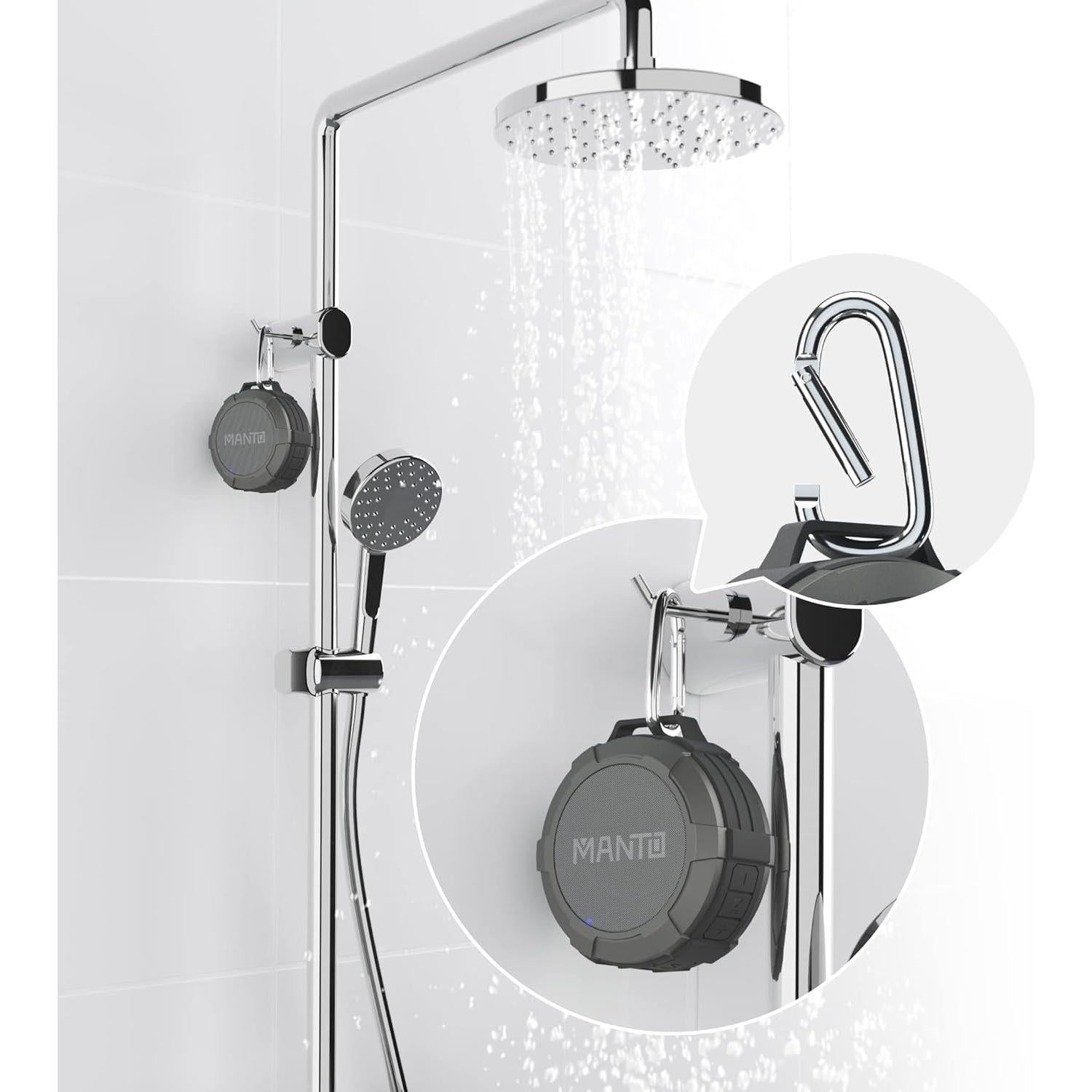 Altavoz Bluetooth MANTO Cuckoo IPX5 Impermeable 12H Batería