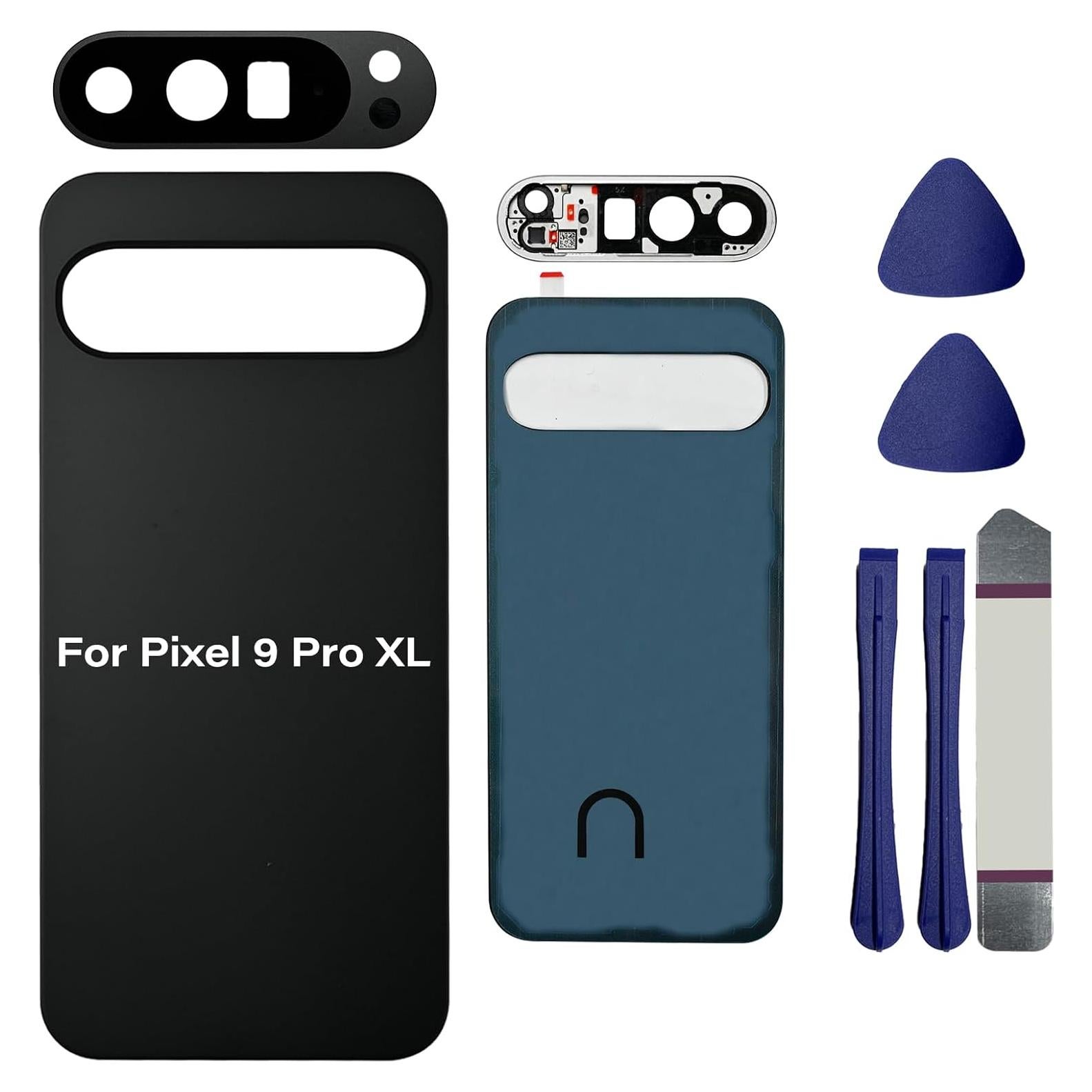 Cristal Trasero Compatible Google Pixel 9 Pro XL 5G Obsidiana