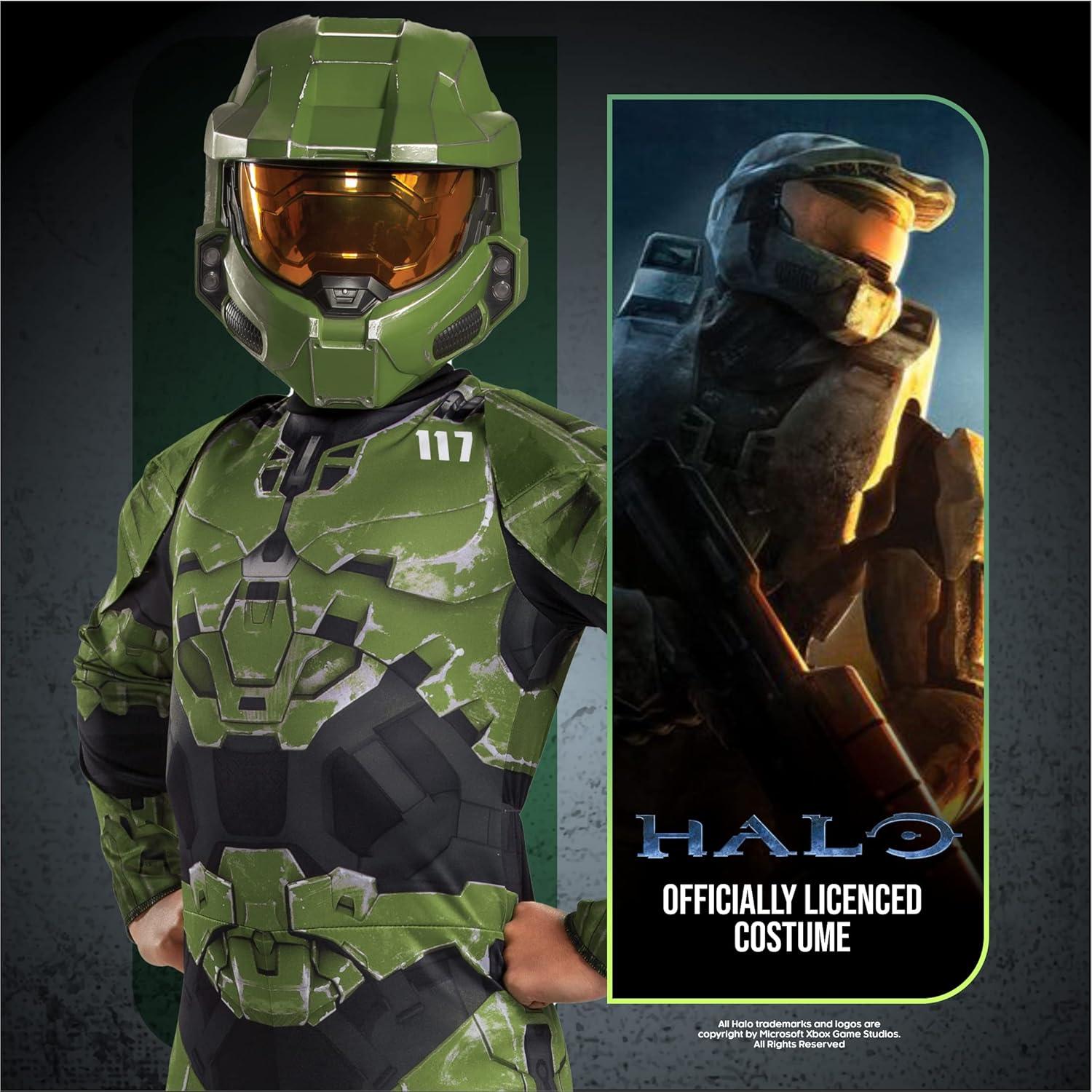 Disfraz Master Chief Halo Infinite Disguise Niños 4-16 Años