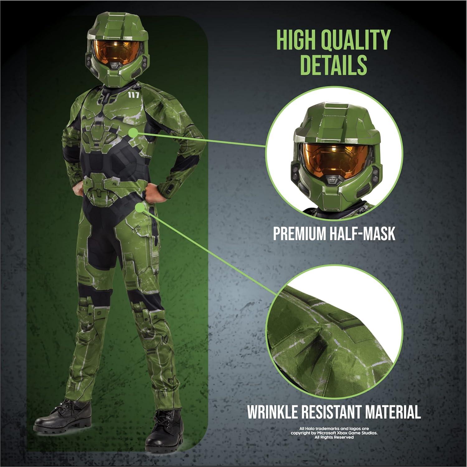 Disfraz Master Chief Halo Infinite Disguise Niños 4-16 Años