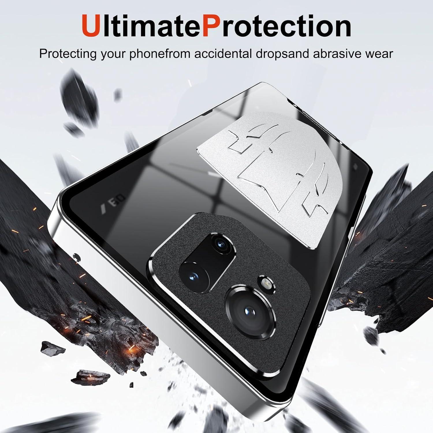 Funda a Prueba de Golpes LOVE MEI para ASUS ROG Phone 9 Pro - Negro