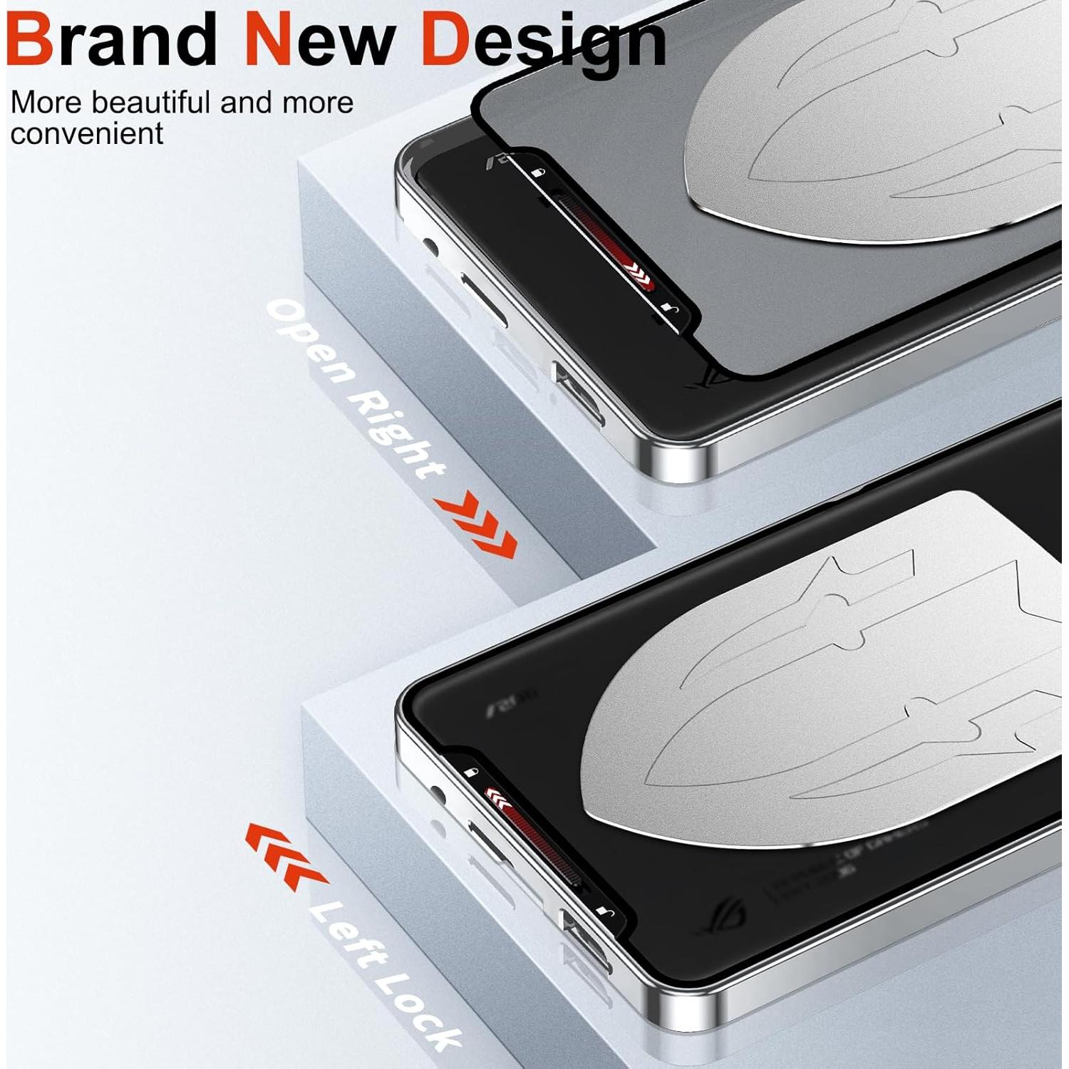 Funda a Prueba de Golpes LOVE MEI para ASUS ROG Phone 9 Pro - Negro