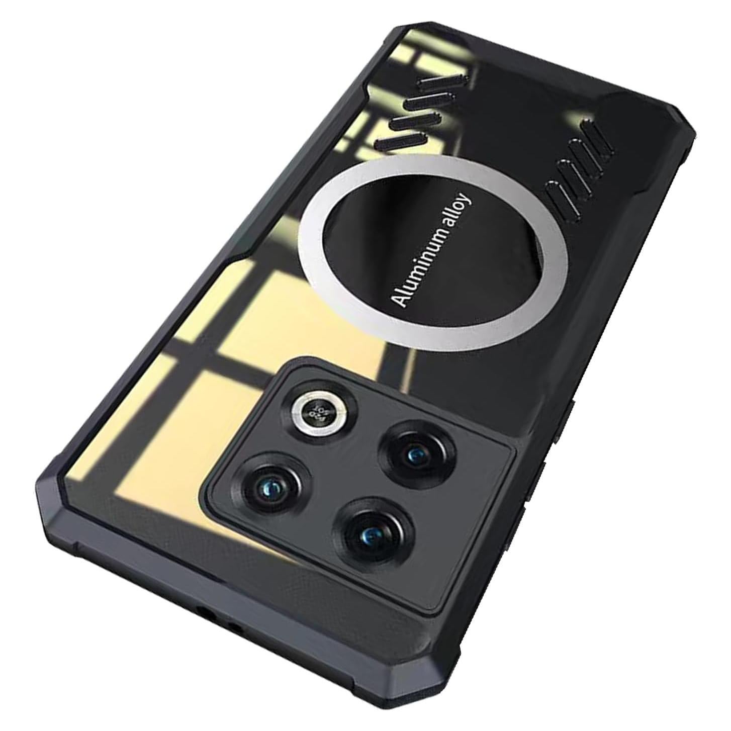 Funda Magnética Asus Rog Phone 9 Pro Negra Resistente a Choques