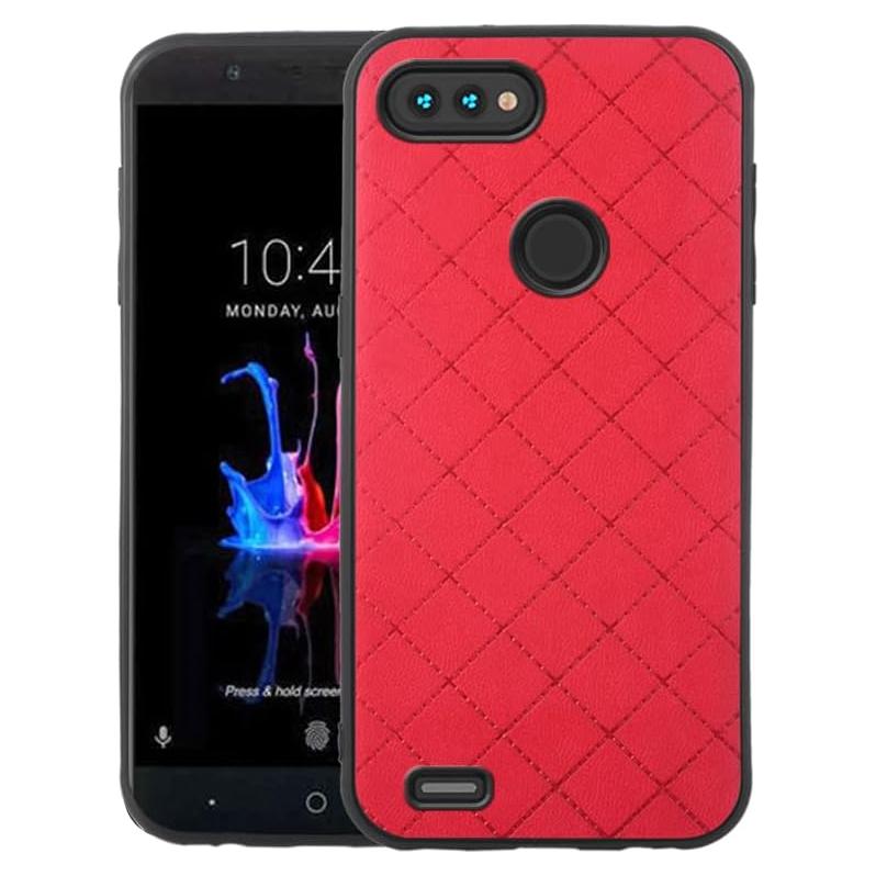 Funda Antideslizante ELISORLI para ZTE Blade ZMax Z982 Rojo