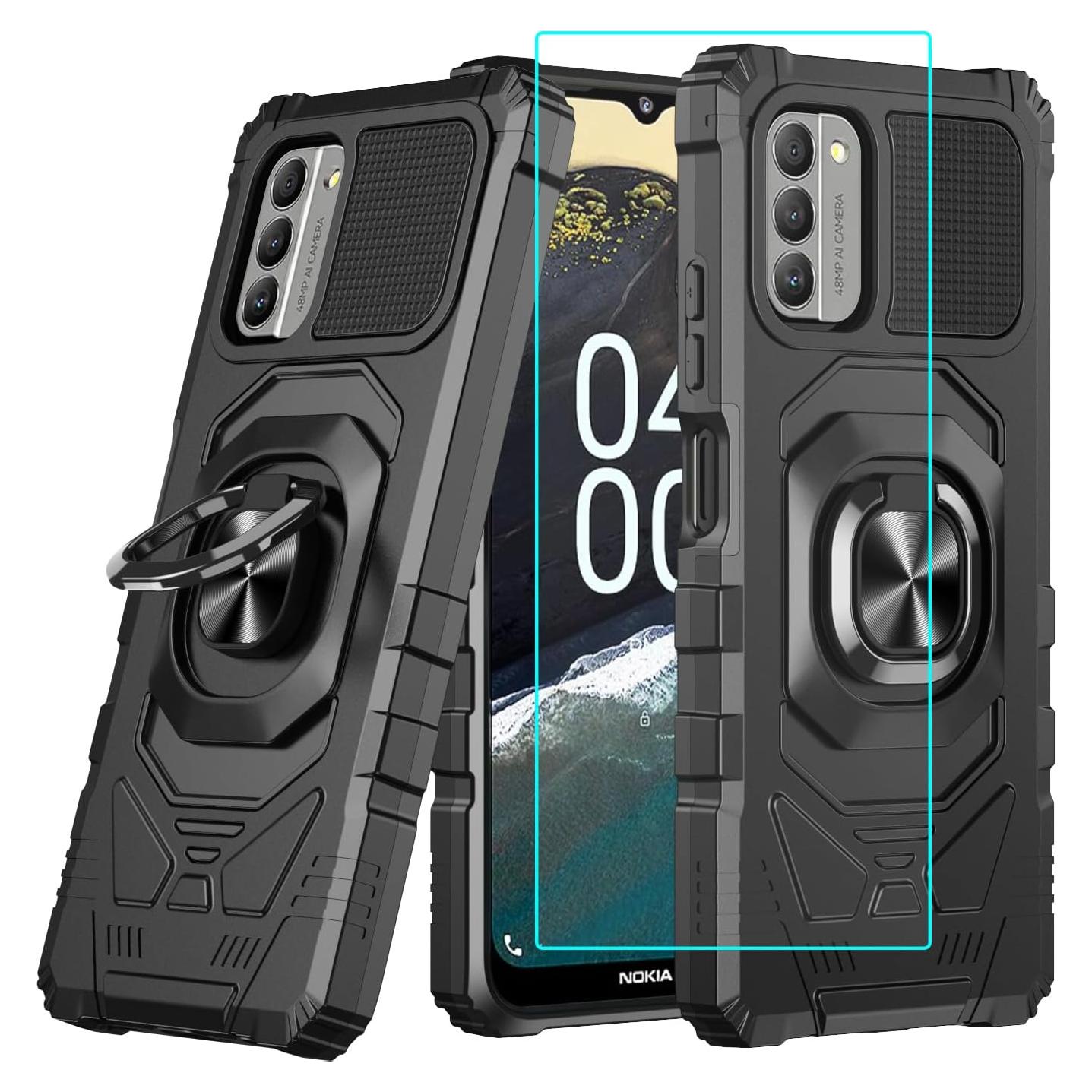 Funda para Nokia G310 5G con Protector de Pantalla Negra