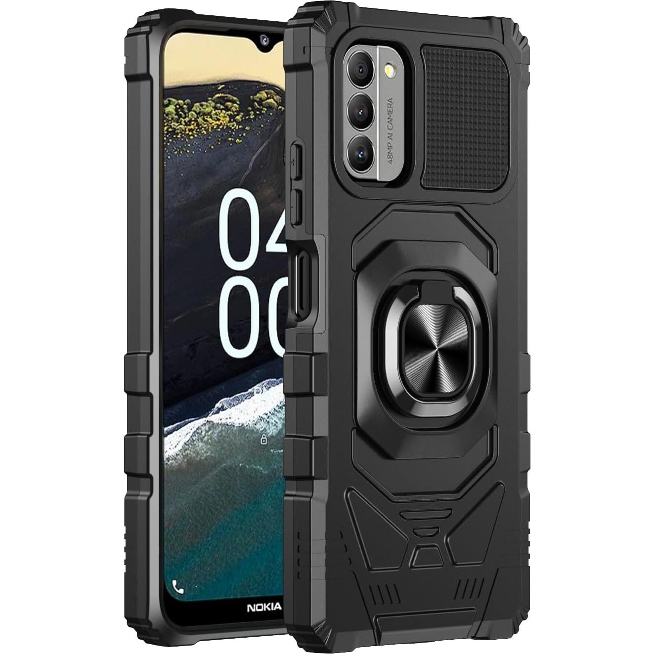 Funda para Nokia G310 5G con Protector de Pantalla Negra