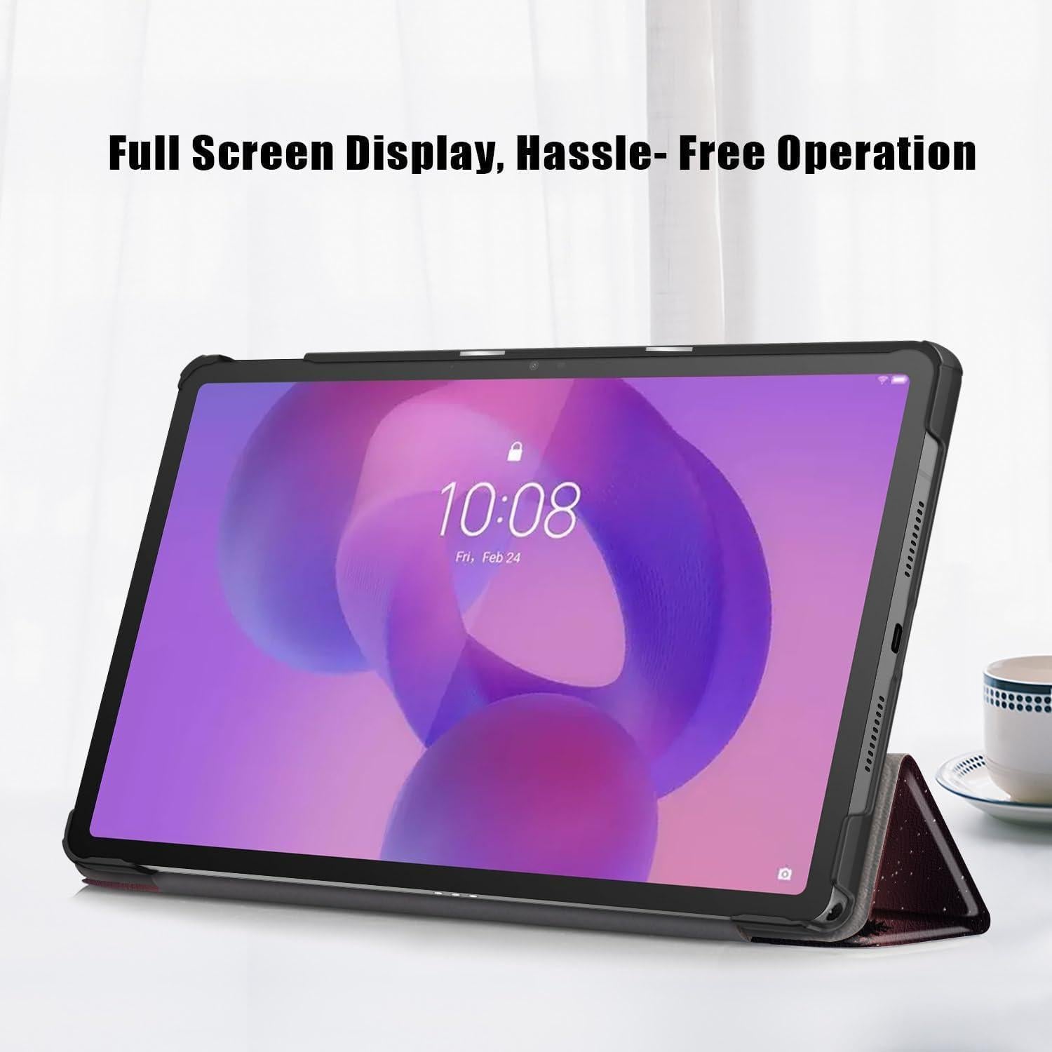 Funda Folio Plegable Gylint para Lenovo Tab Idea 11 Crepúsculo