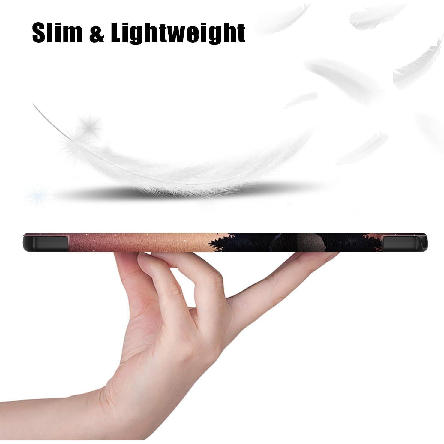 Funda Folio Plegable Gylint para Lenovo Tab Idea 11 Crepúsculo