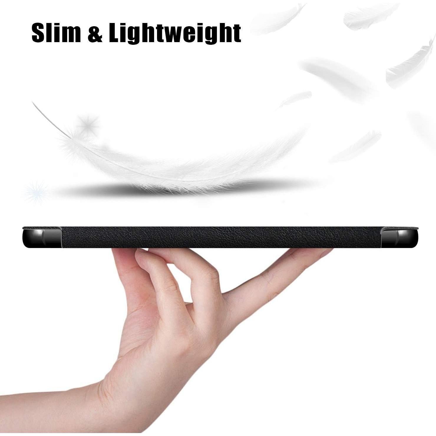 Funda Folio Plegable Gylint para Lenovo Tab M10 HD Gen 2 Negra