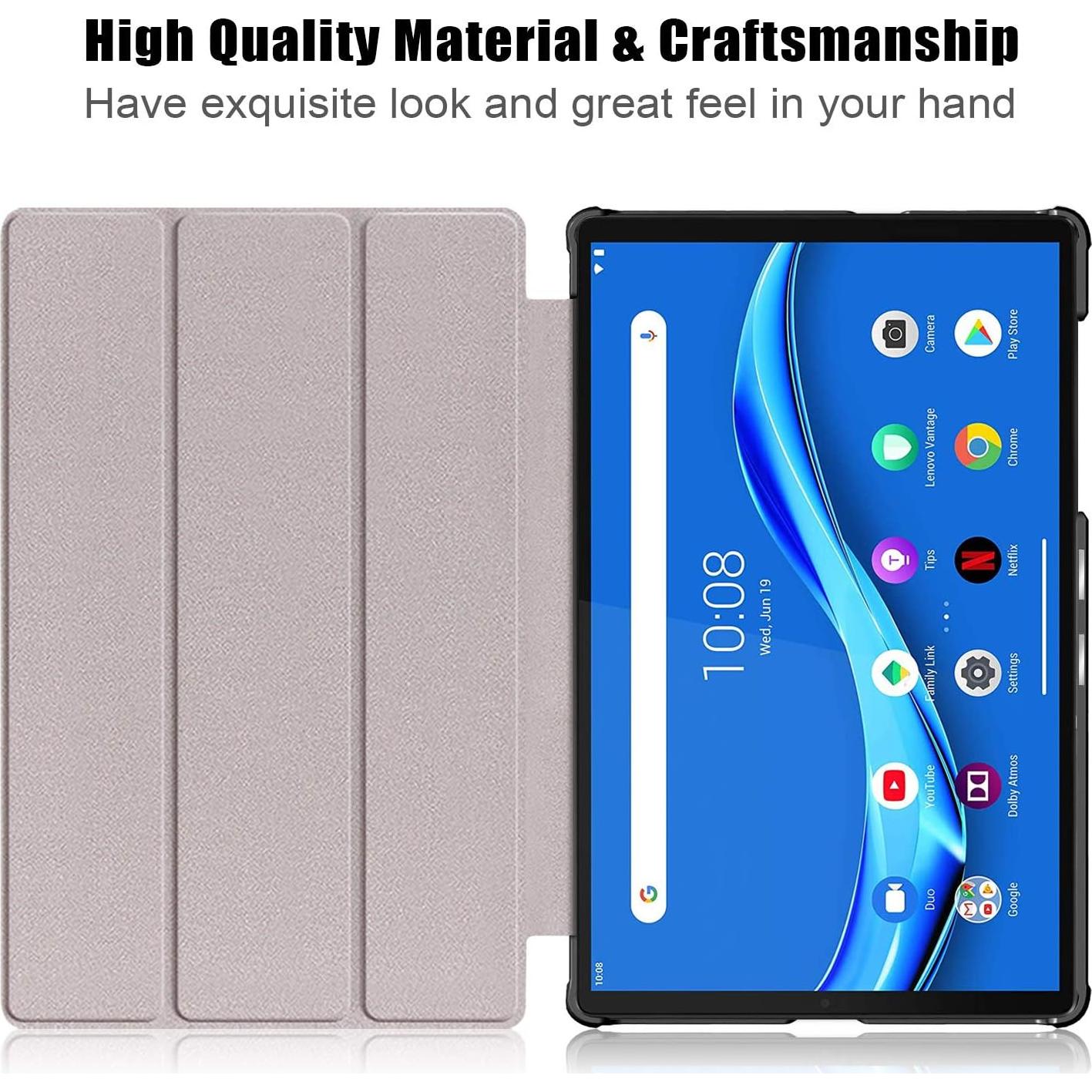 Funda Folio Plegable Gylint para Lenovo Tab M10 HD Gen 2 Negra