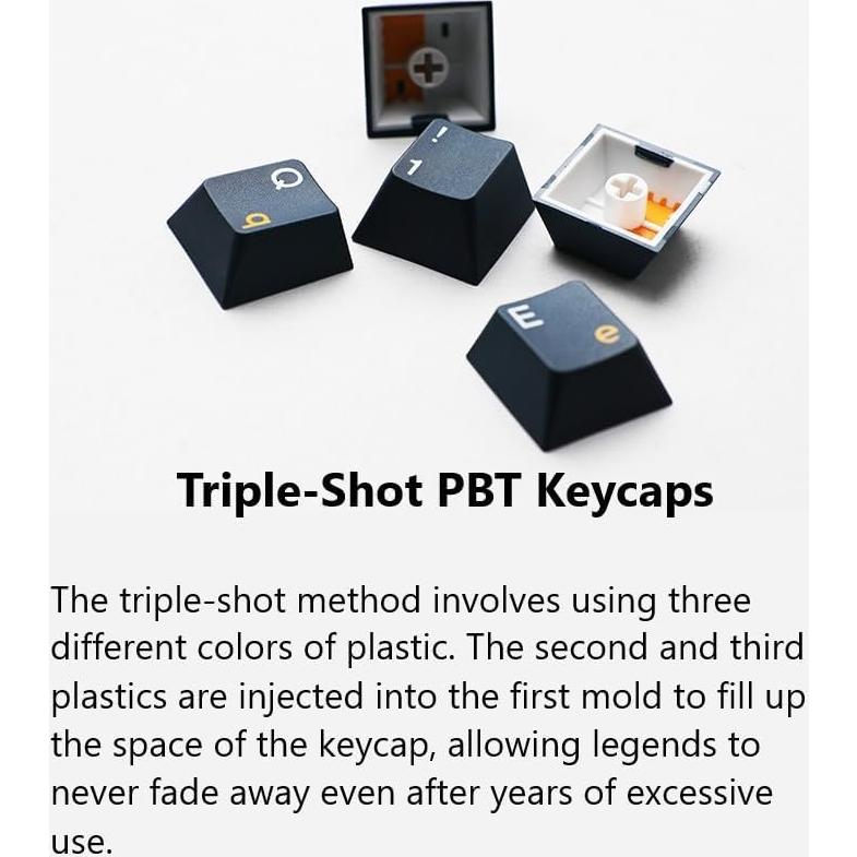 Teclado Mecánico Ducky One 3 Pro 8K RGB PBT Cherry MX2A Rojo