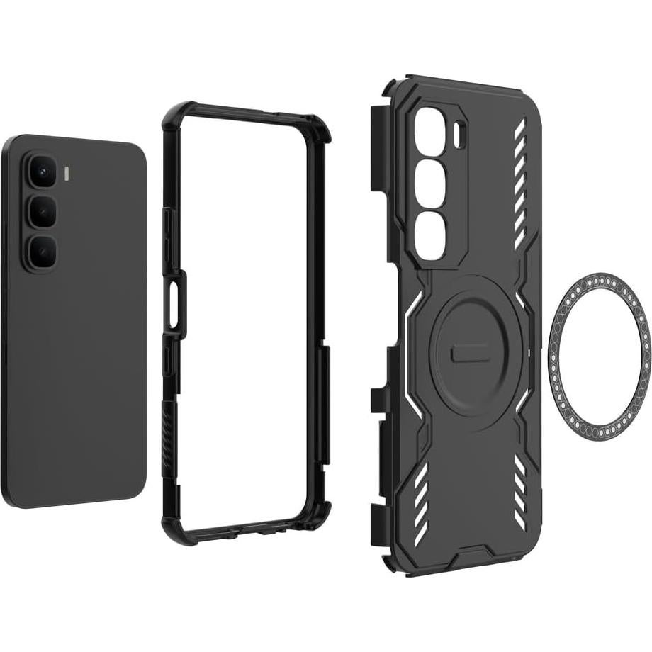 Funda Infinix Hot 60 5G Elubugod MagSafe Color Púrpura