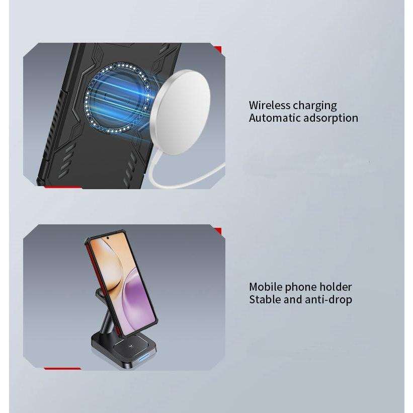 Funda Infinix Hot 60 5G Elubugod MagSafe Color Púrpura