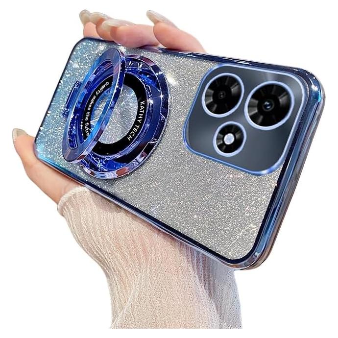 Funda TPU Brillante Infinix Hot 30i con Soporte Antigolpes