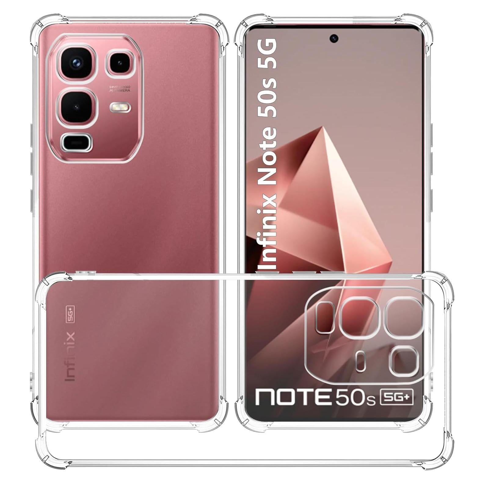 Funda TPU Transparente USTIYA para Infinix Note 50s 5G