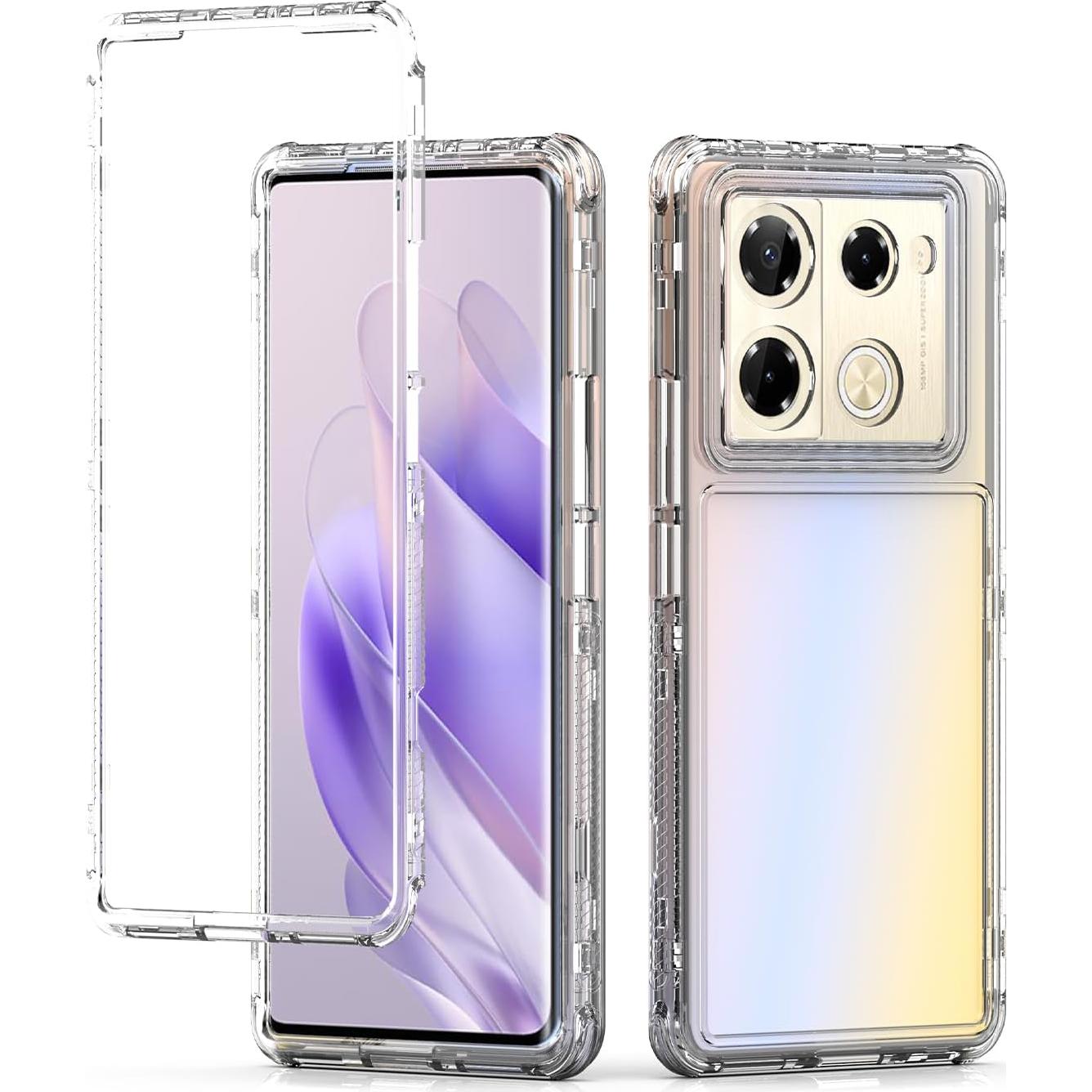 Funda Protectora Infinix Note 40 Pro+ 5G Transparente 3 en 1