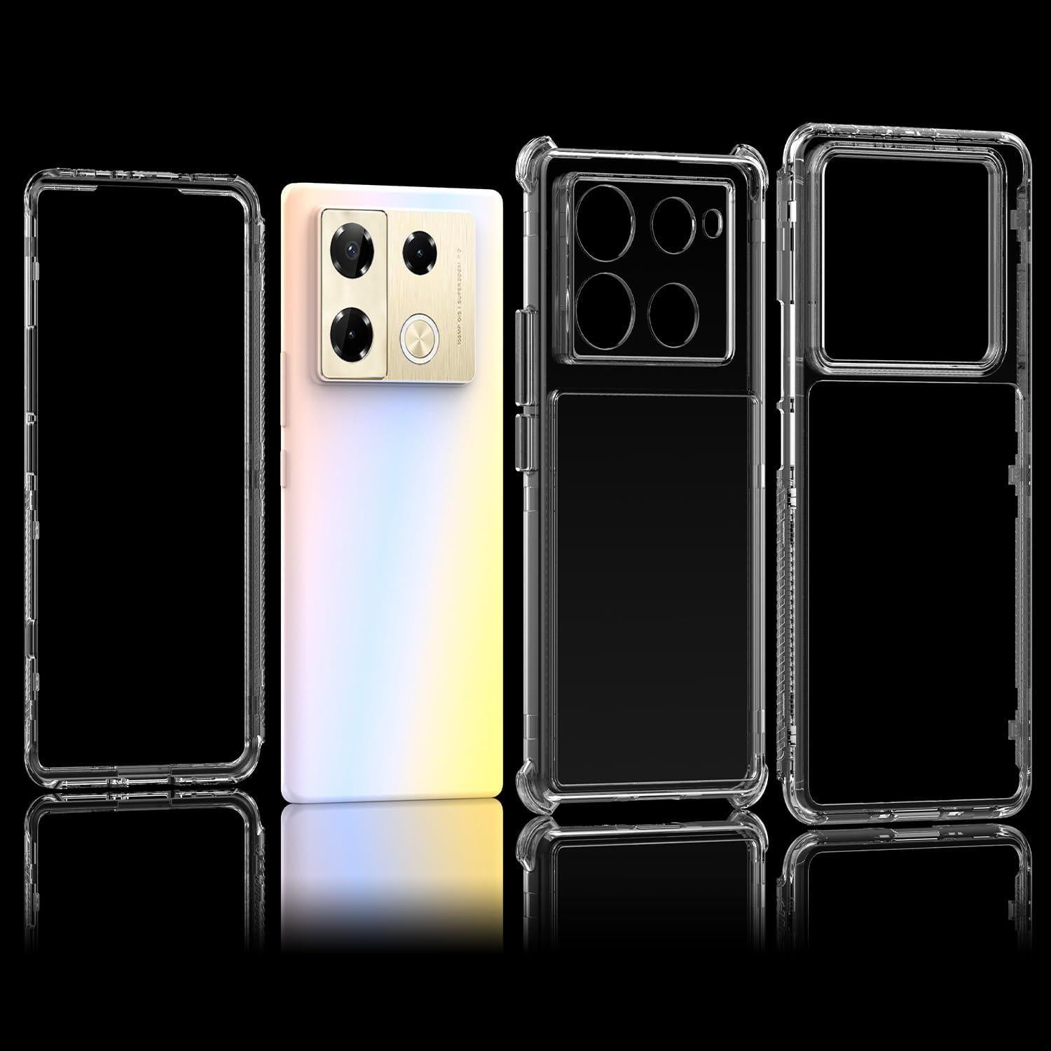Funda Protectora Infinix Note 40 Pro+ 5G Transparente 3 en 1