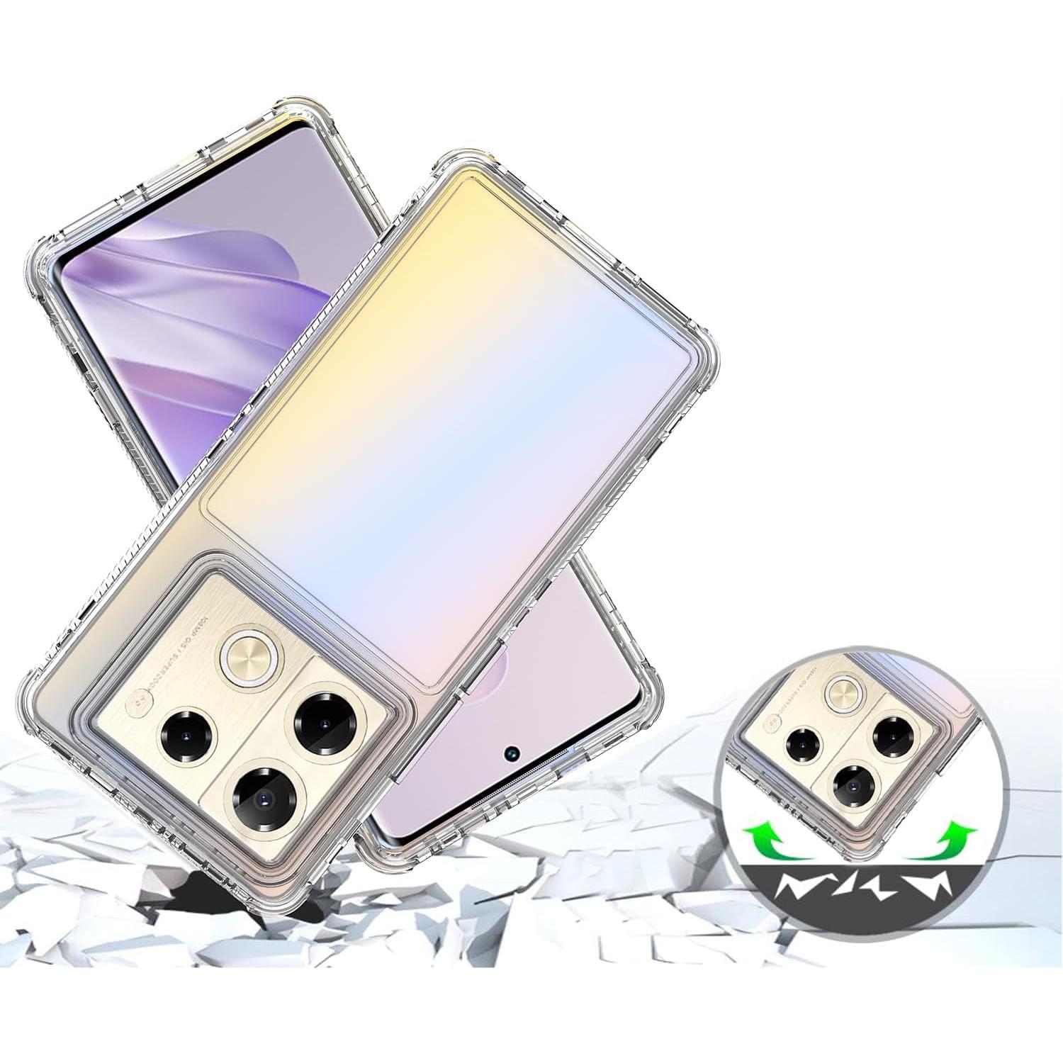 Funda Protectora Infinix Note 40 Pro+ 5G Transparente 3 en 1