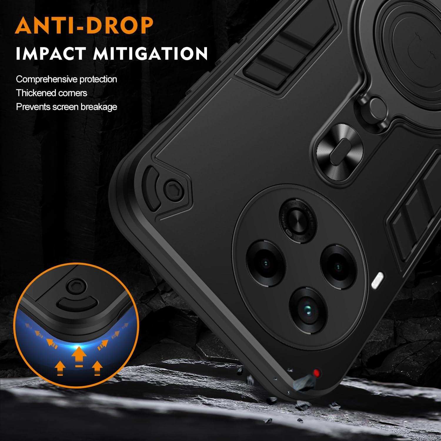 Funda de Protección Tecno Camon 30 4G/5G - Kukoufey Negra