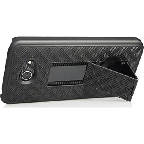 Funda con Soporte y Clip de Cinturón Nakedcellphone para Alcatel A30