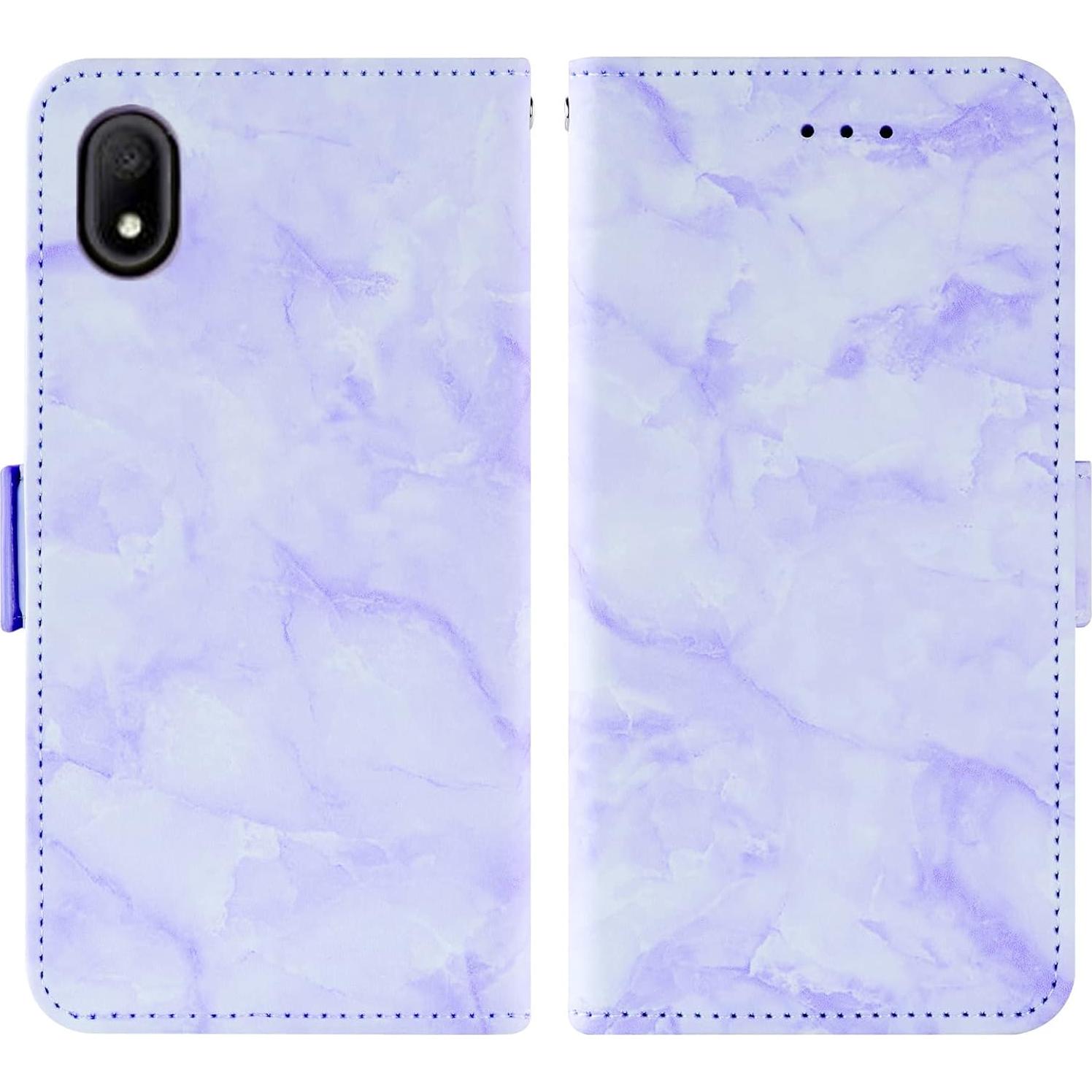 Funda de Cartera Asuwish para Alcatel Apprise/Glimpse/Volta 2020