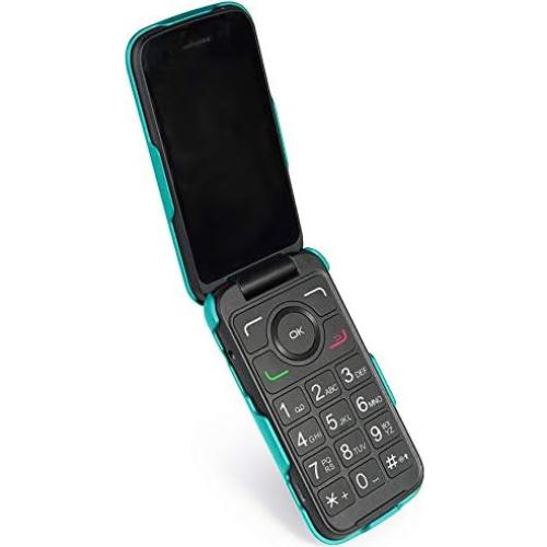 Funda Protectora Nakedcellphone Verde Menta para Alcatel Go Flip 3