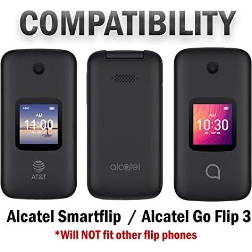 Funda Protectora Nakedcellphone Verde Menta para Alcatel Go Flip 3