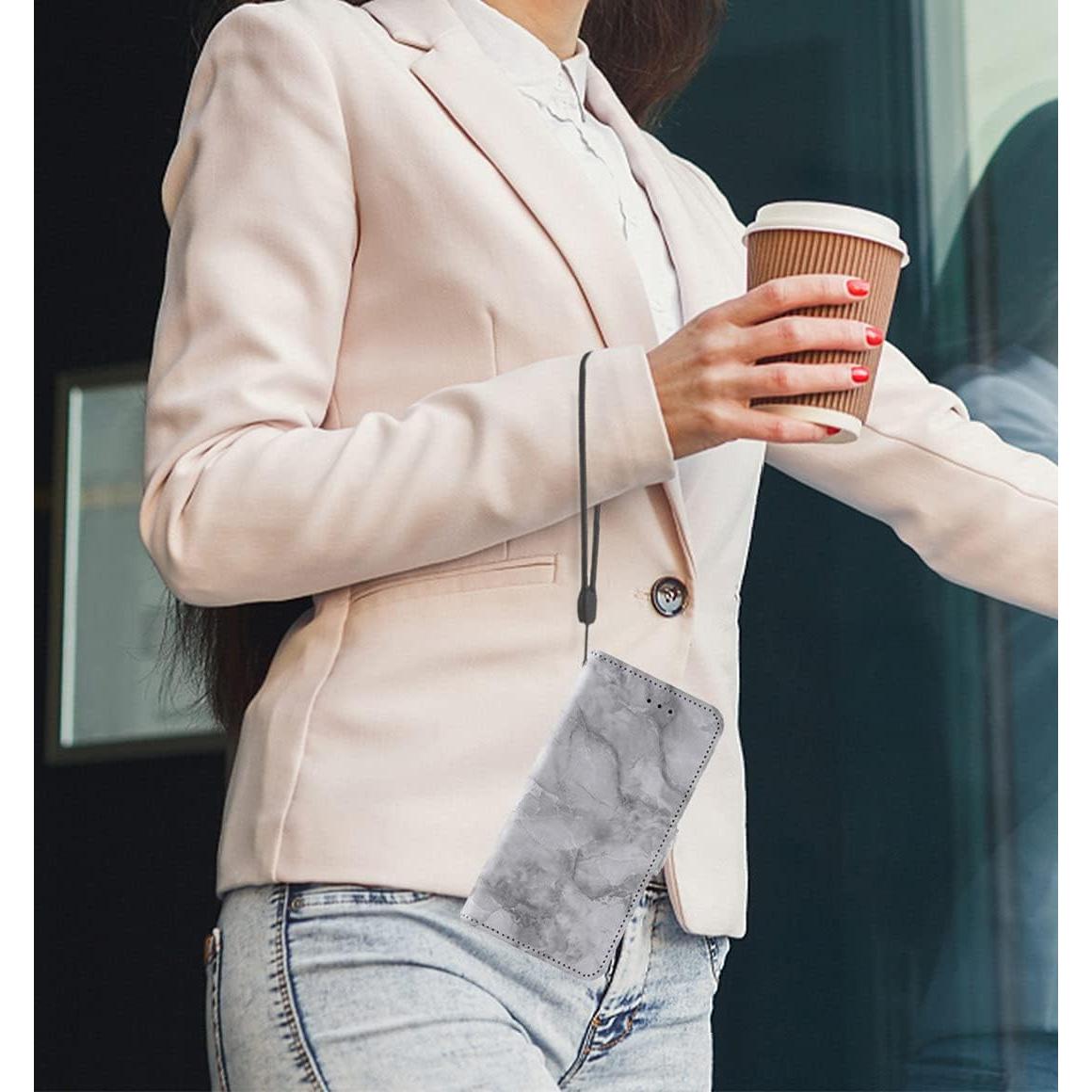 Funda de Teléfono Asuwish para Coolpad Legacy Brisa con Soporte y Ranura para Tarjetas - Negro