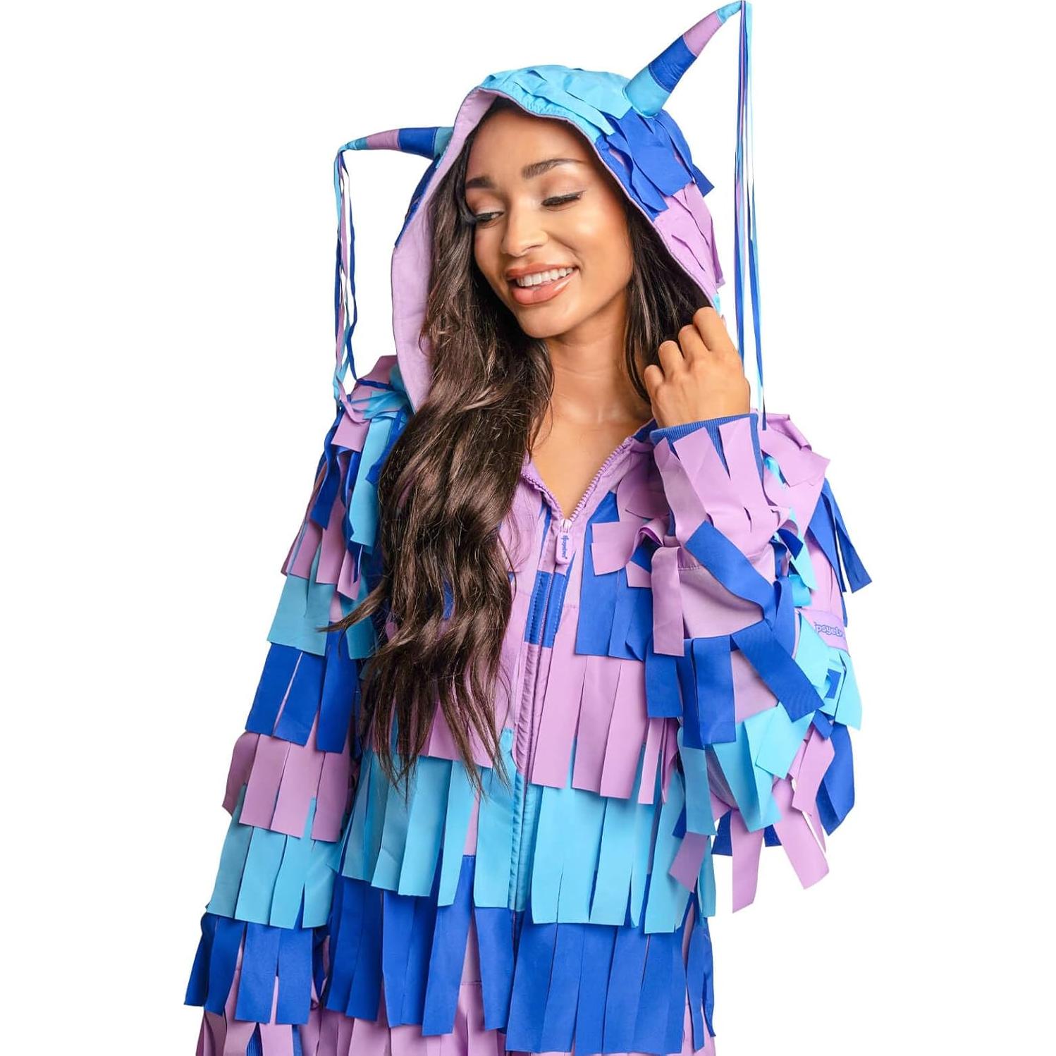 Disfraz de Piñata Multicolor Tipsy Elves para Mujeres