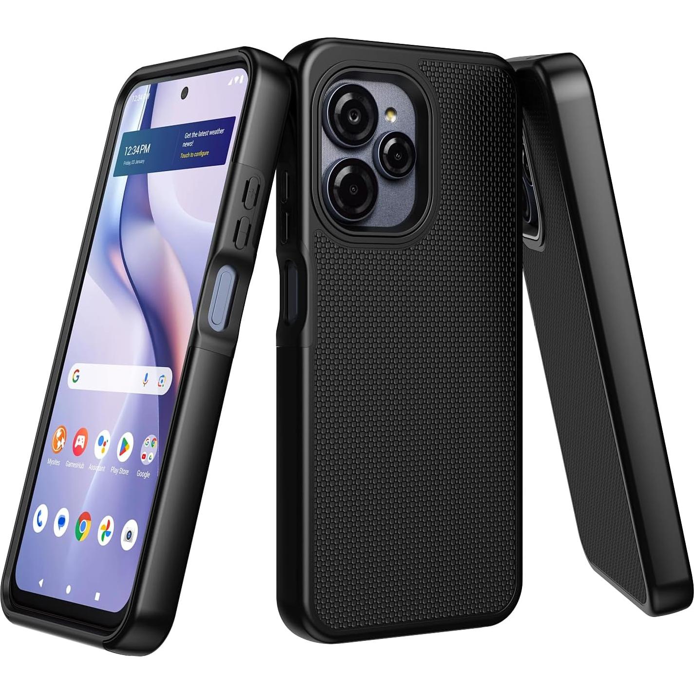 Funda para Blu View Speed Ultra 5G B1660V con protector