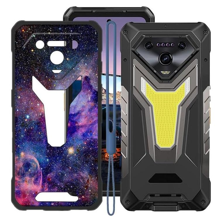 Funda de silicona TPU para Ulefone Armor 34 Pro - Negra