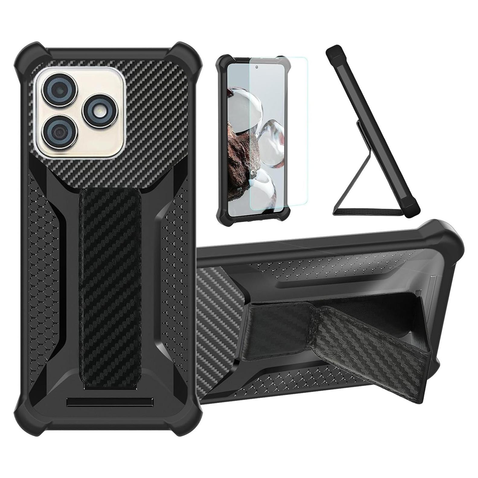 Funda Híbrida para Ulefone Note 18 Ultra con Protector de Pantalla