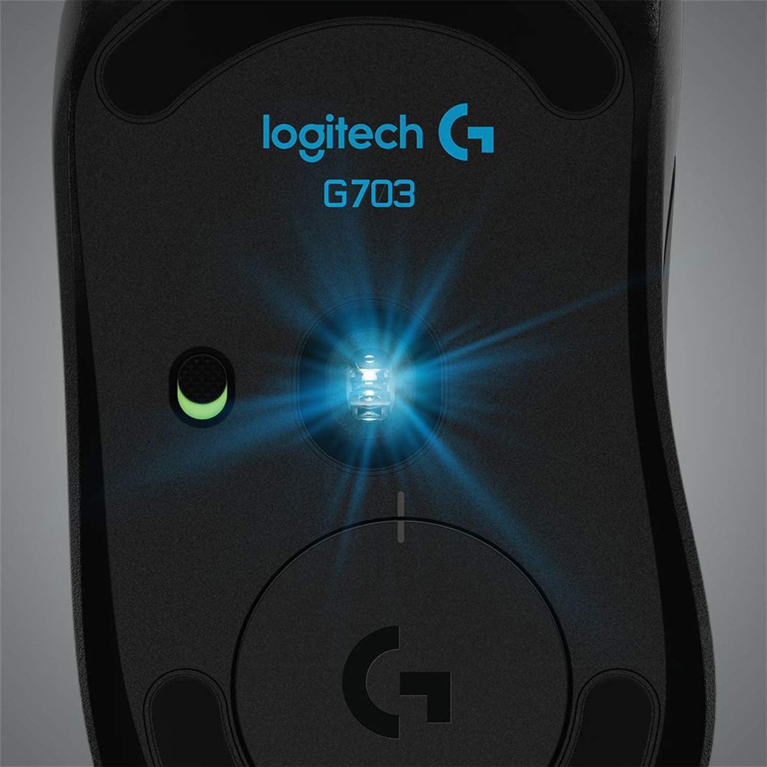 Logitech G703 Lightspeed Ratón Inalámbrico para Juegos 25K DPI