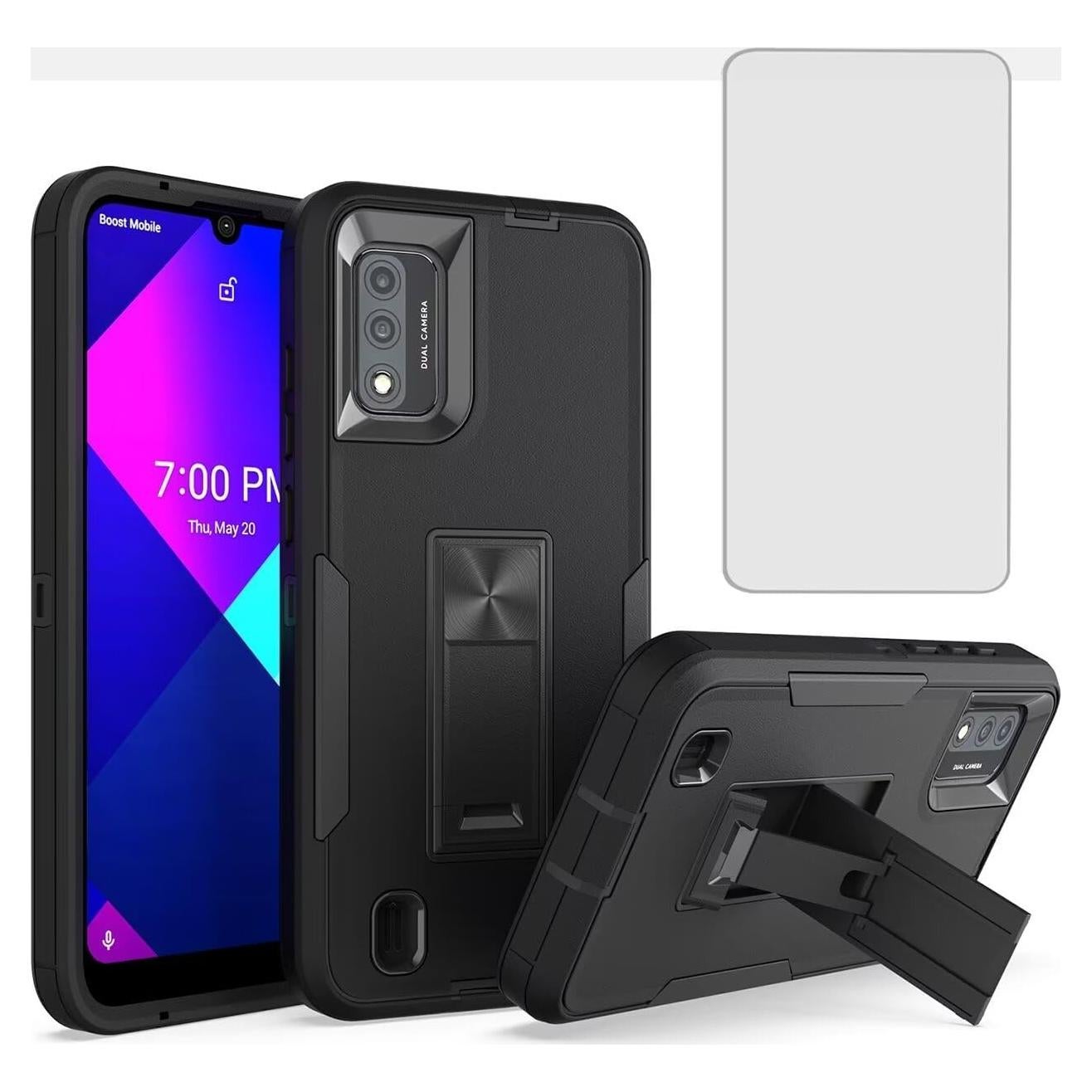 Funda Wiko Ride 3 con Protector de Pantalla y Soporte Magnético