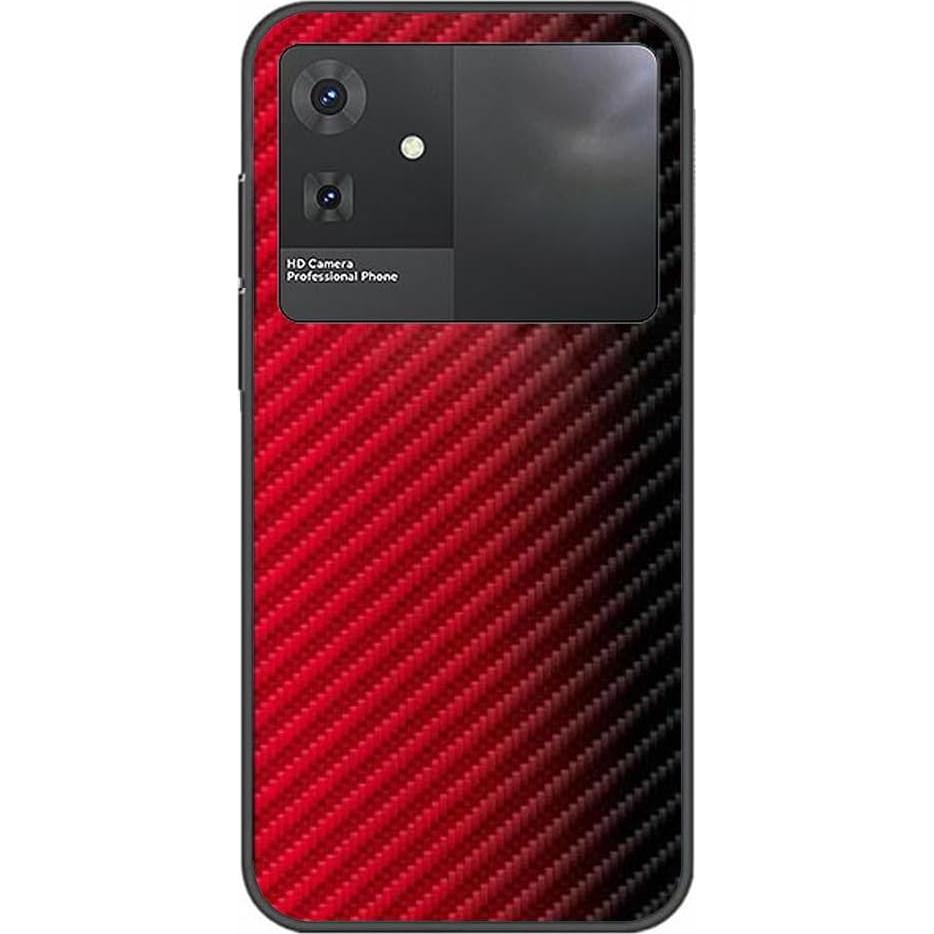 Funda TPU Cubot Note 21 Roja Gradiente Delgado 6.56"