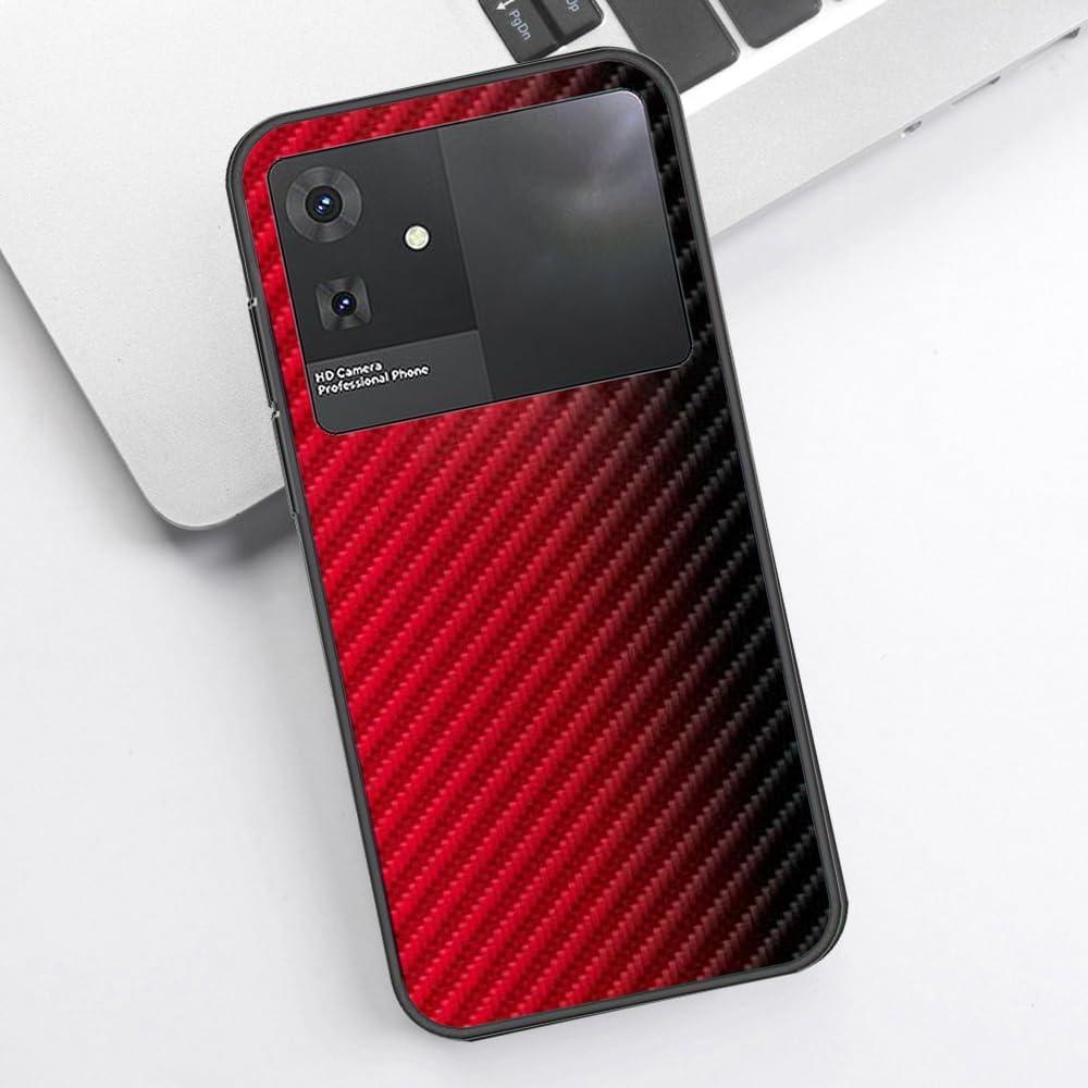 Funda TPU Cubot Note 21 Roja Gradiente Delgado 6.56"