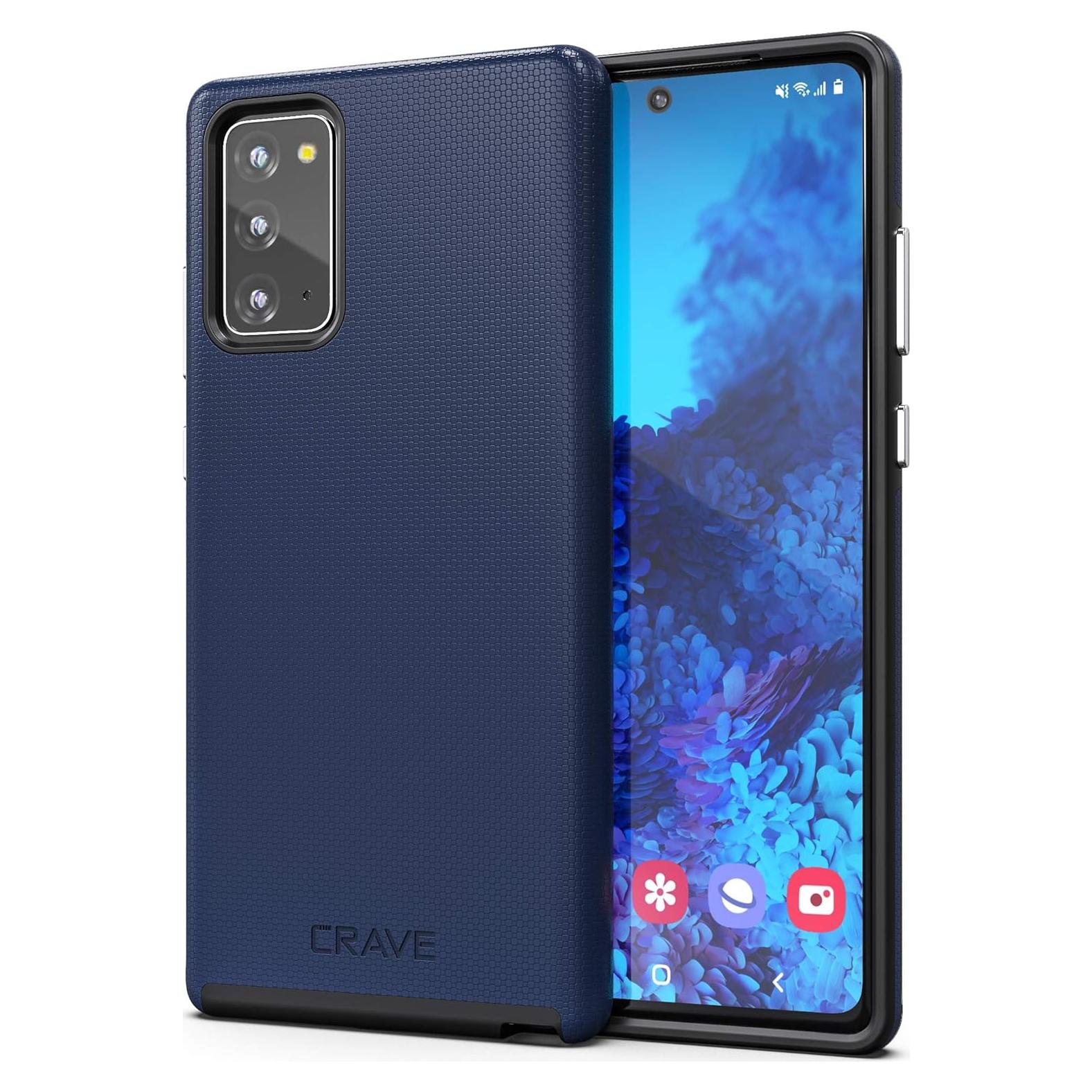 Funda Crave Dual Guard para Samsung Galaxy Note 20 - Marino