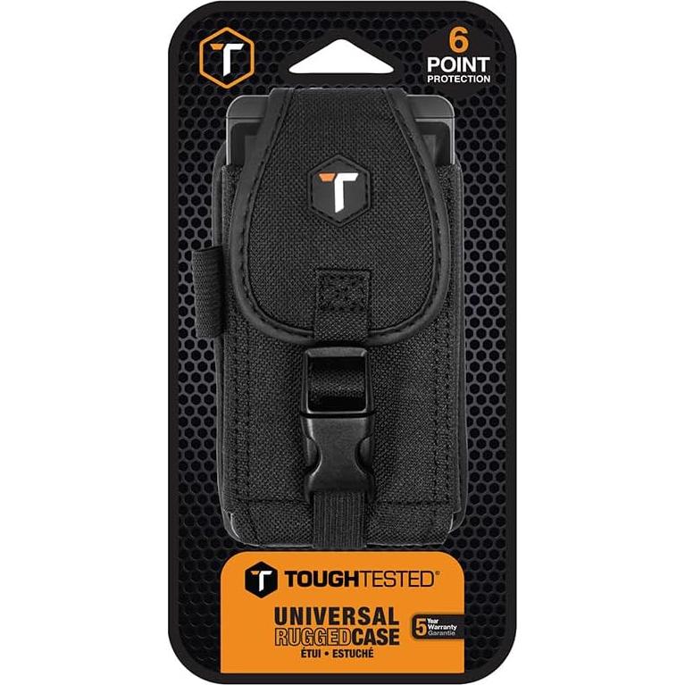 Funda Segura para Smartphone Mizco Tough Tested TT-RUGGED LB - Negro