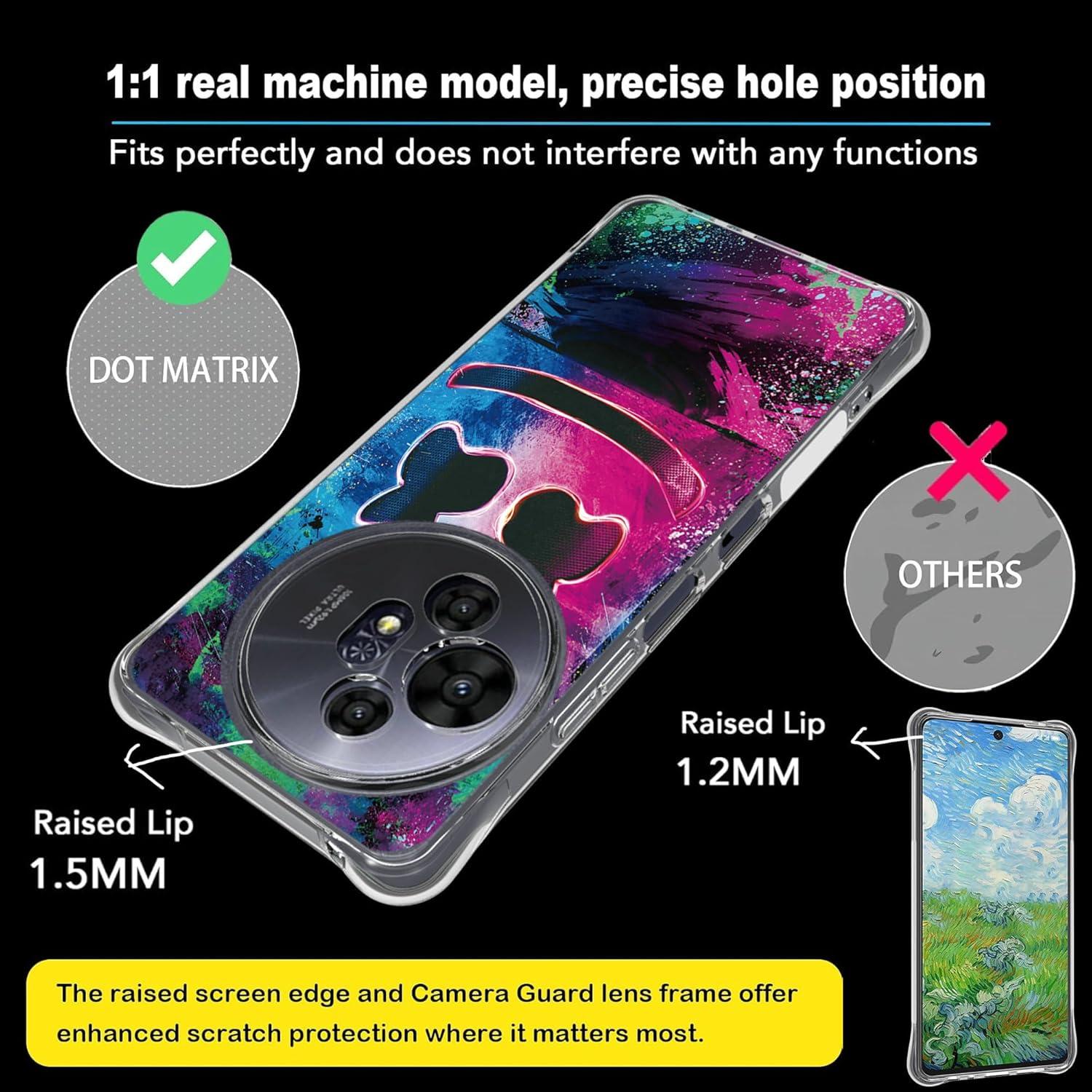 Funda para Google Pixel 10 Pro YGH-BQ Silicona Gruesa Luminoso