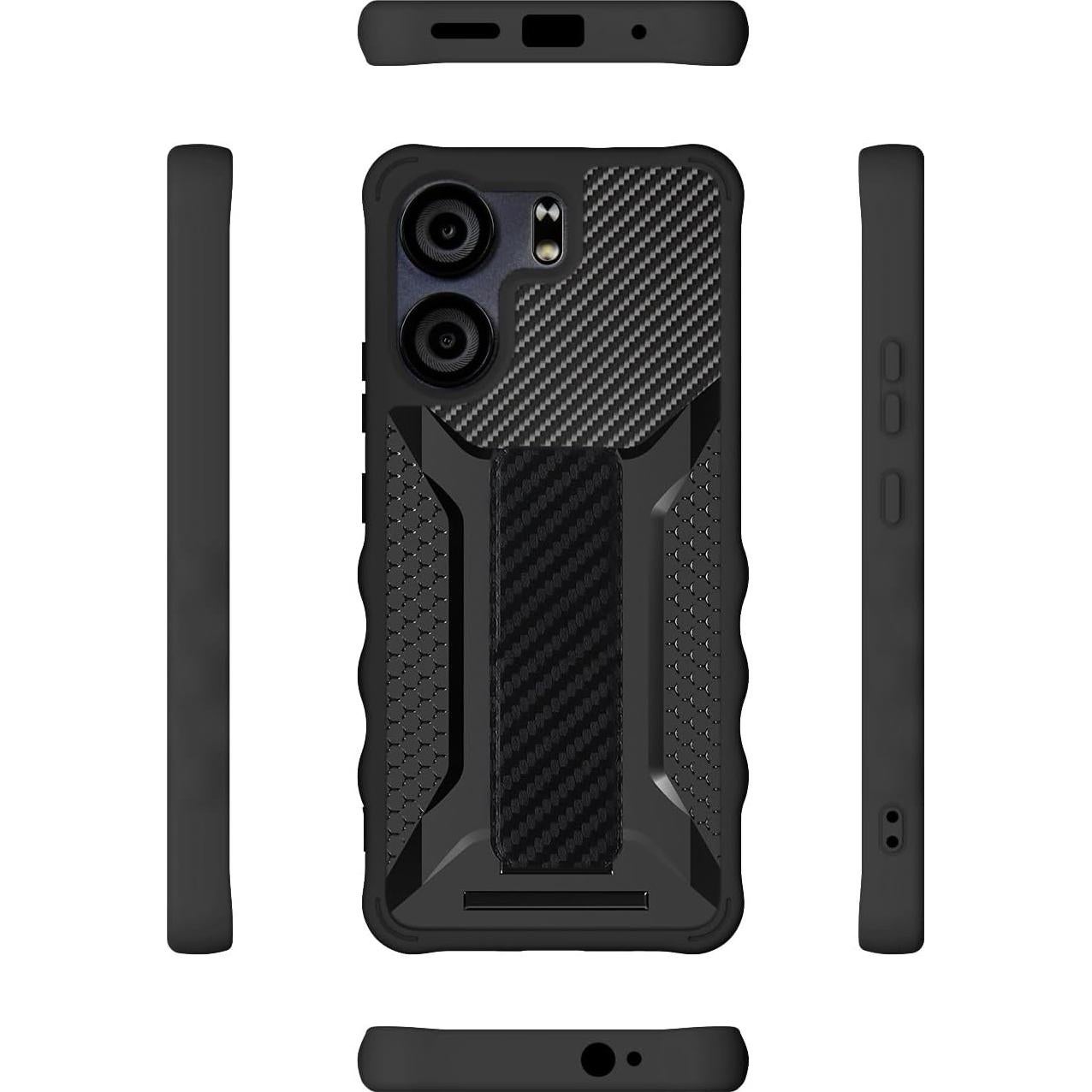 Funda para BLU VIEW 5 5G con Protector de Pantalla y Soporte