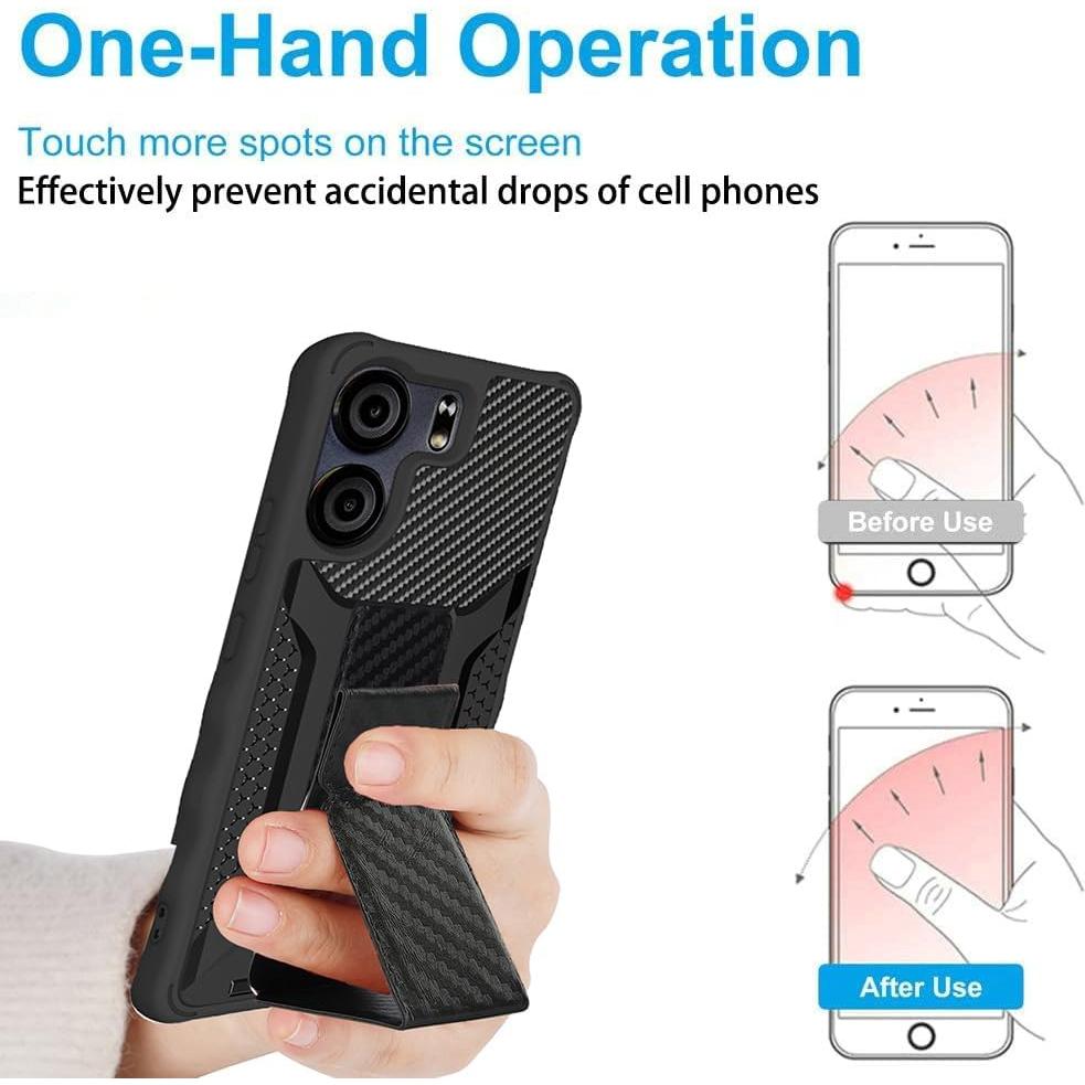 Funda para BLU VIEW 5 5G con Protector de Pantalla y Soporte