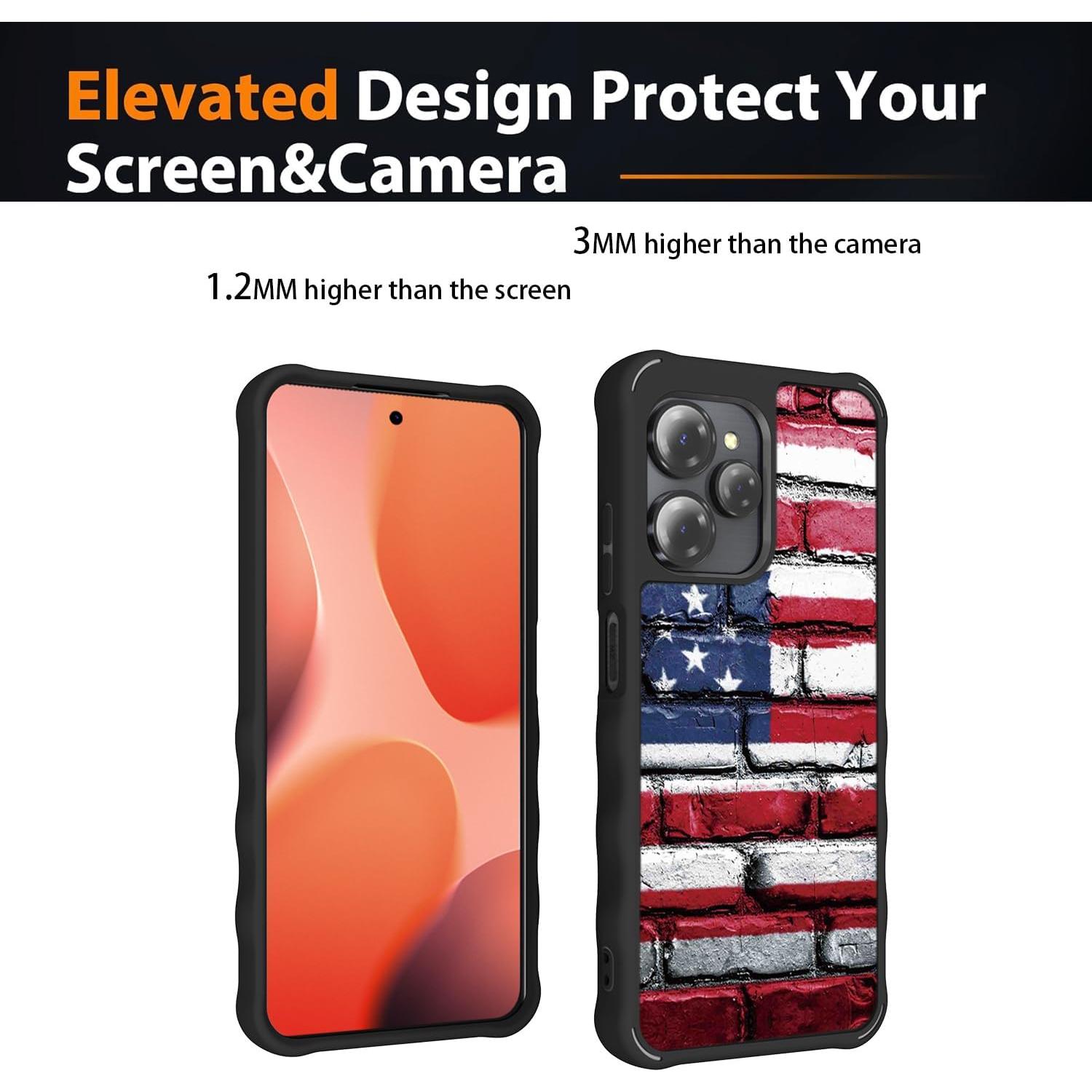 Funda Híbrida YGH-GQ para BLU View Speed Ultra 5G con Protector