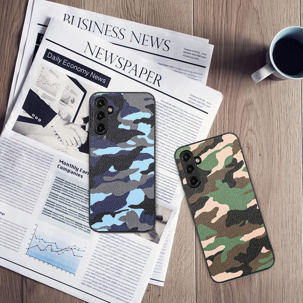 Funda de Camuflaje TPU para BLU G64L - Verde, Antirayaduras